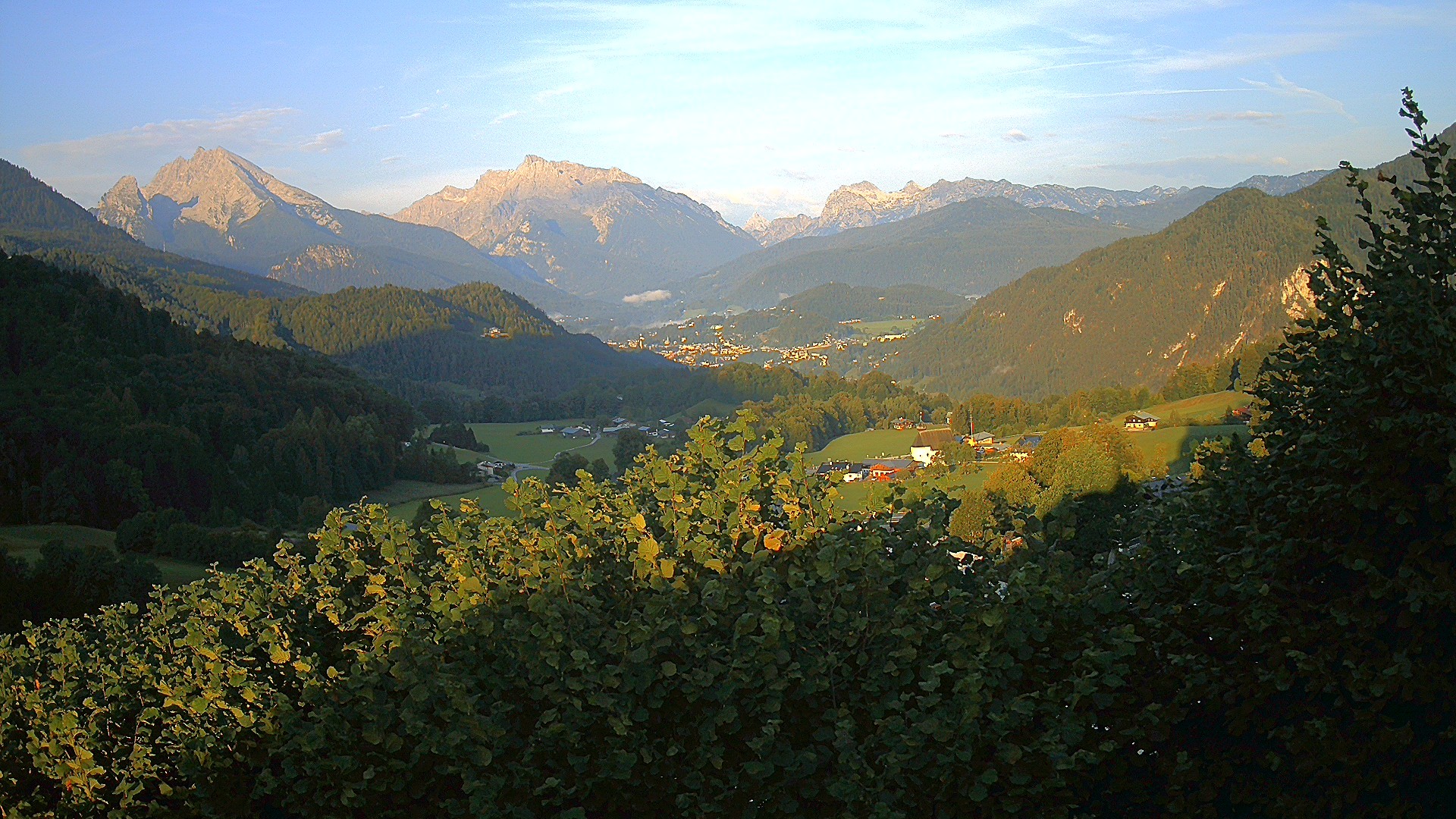 Archiv Foto Webcam Oberau: Alpinhotel Berchtesgaden