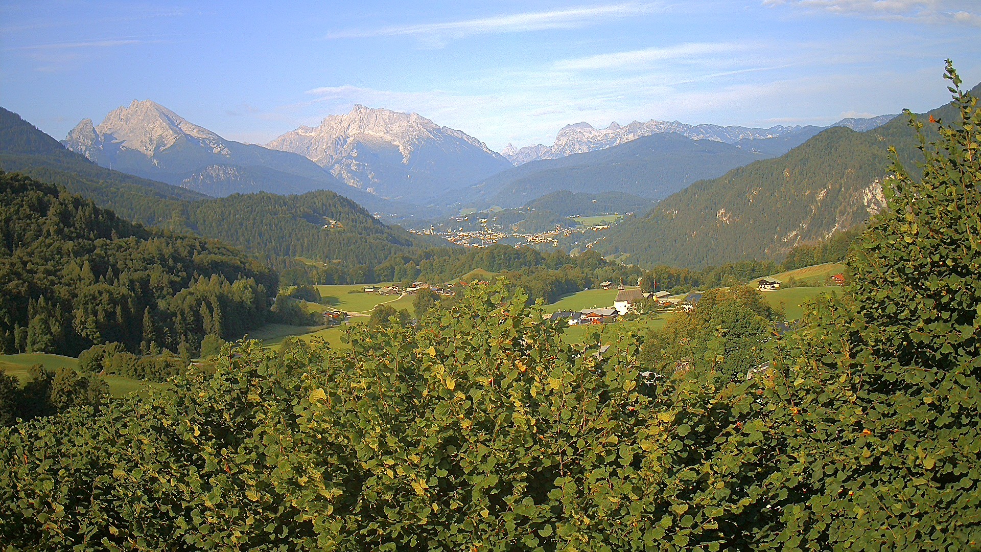 Archiv Foto Webcam Oberau: Alpinhotel Berchtesgaden
