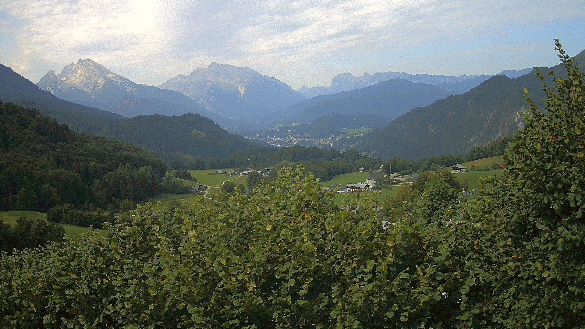 Archiv Foto Webcam Oberau: Alpinhotel Berchtesgaden