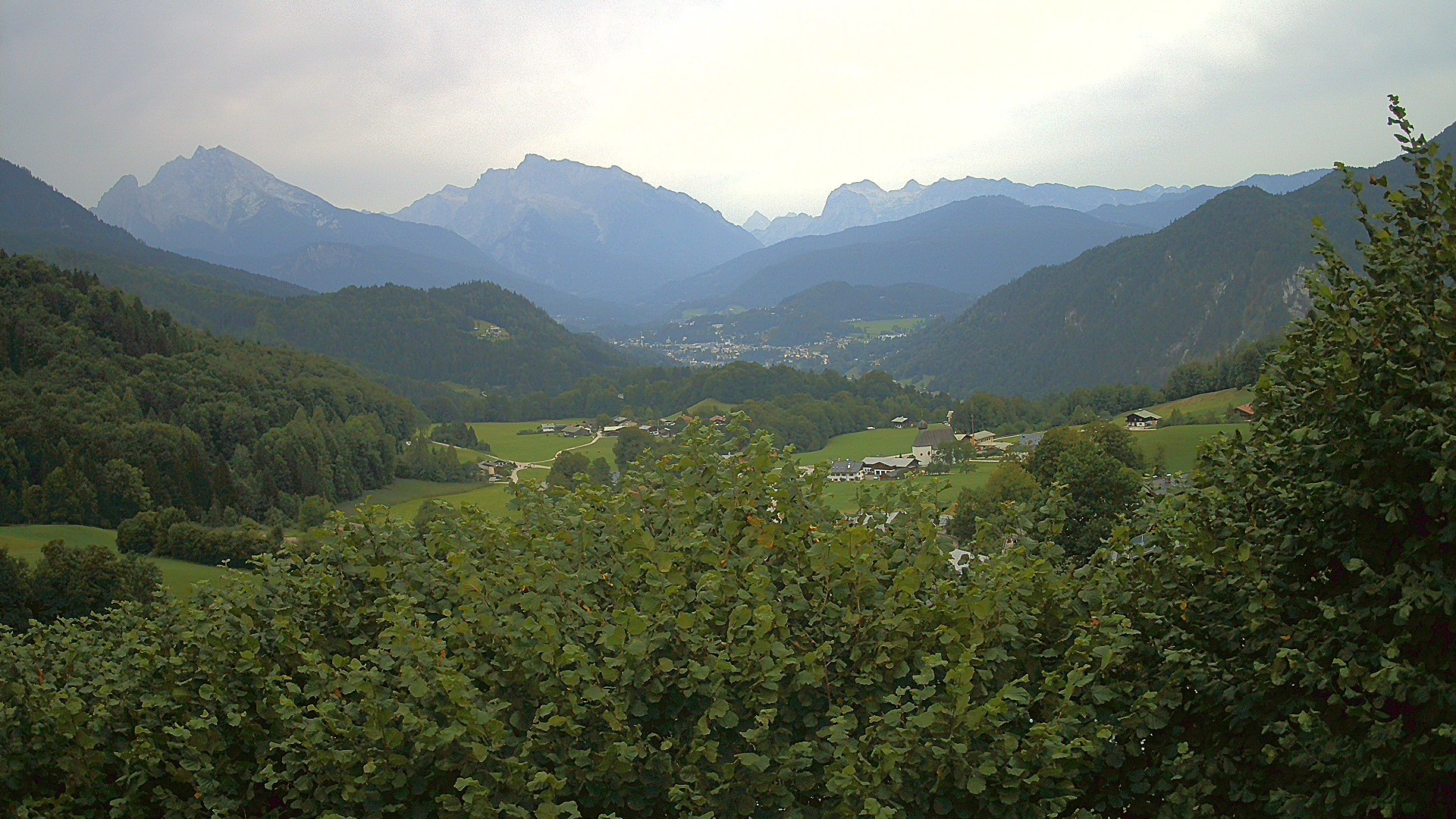 Archiv Foto Webcam Oberau: Alpinhotel Berchtesgaden