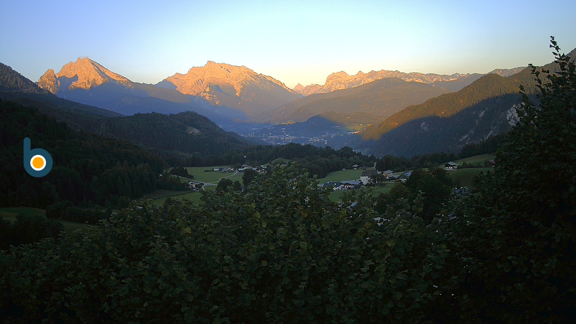 Archived image Webcam Berchtesgaden - View Oberau