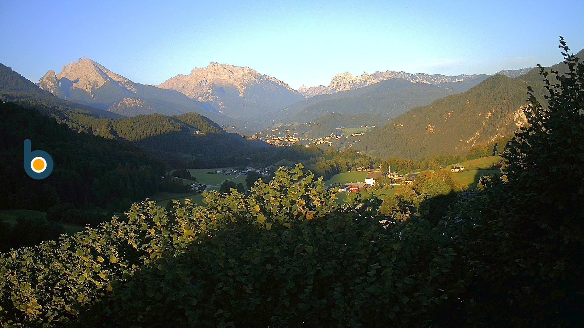 Archived image Webcam Berchtesgaden - View Oberau