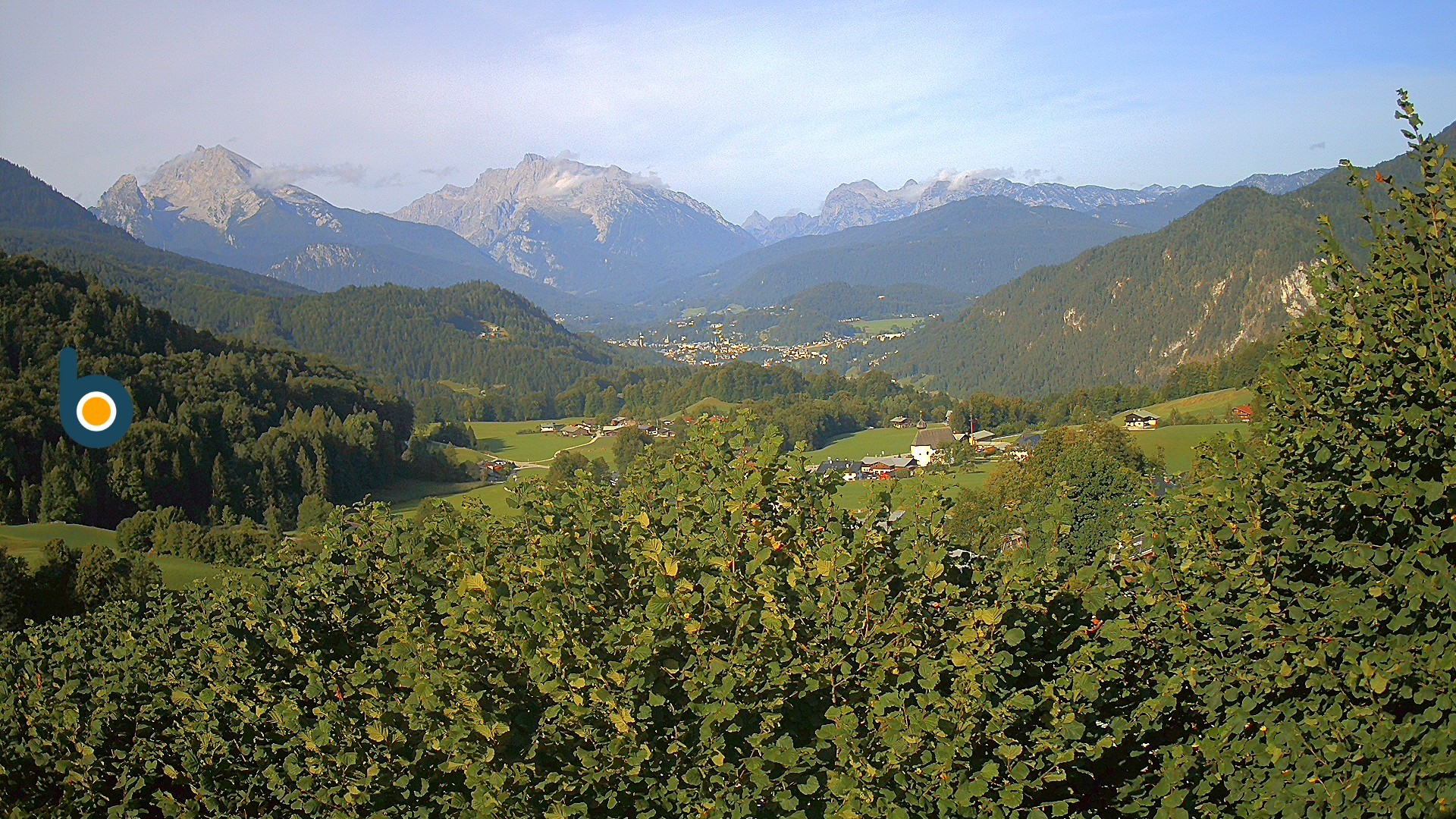 Archived image Webcam Berchtesgaden - View Oberau