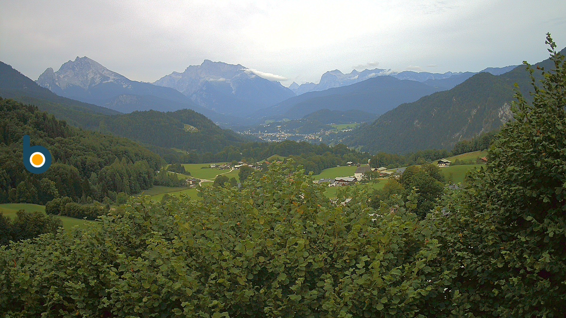 Archived image Webcam Berchtesgaden - View Oberau