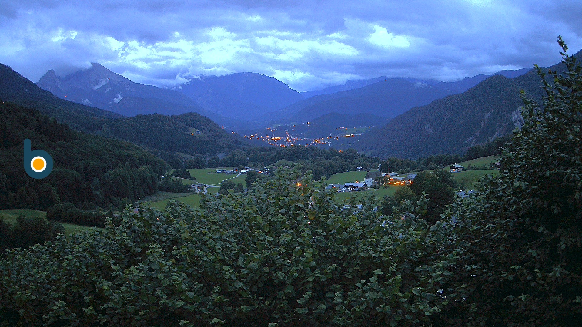 Archived image Webcam Berchtesgaden - View Oberau