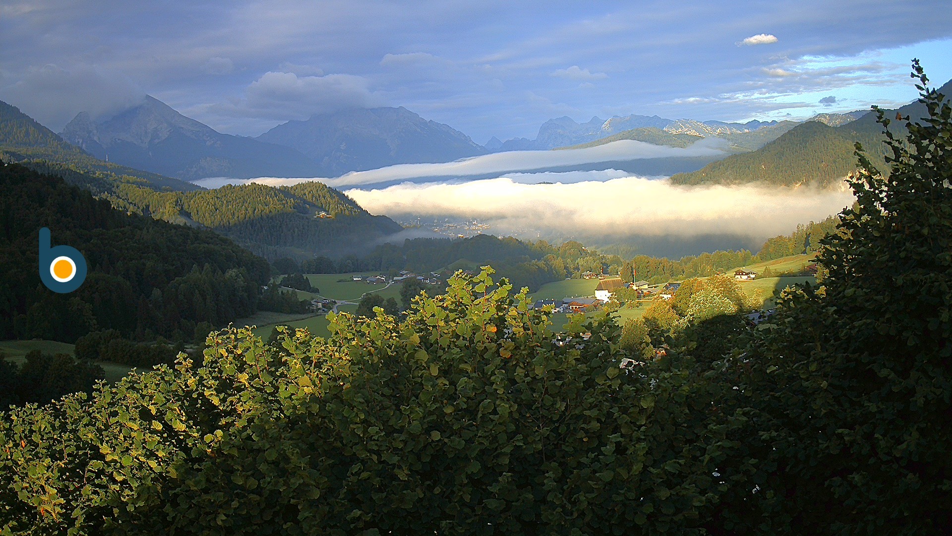 Archiv Foto Webcam Oberau: Alpinhotel Berchtesgaden