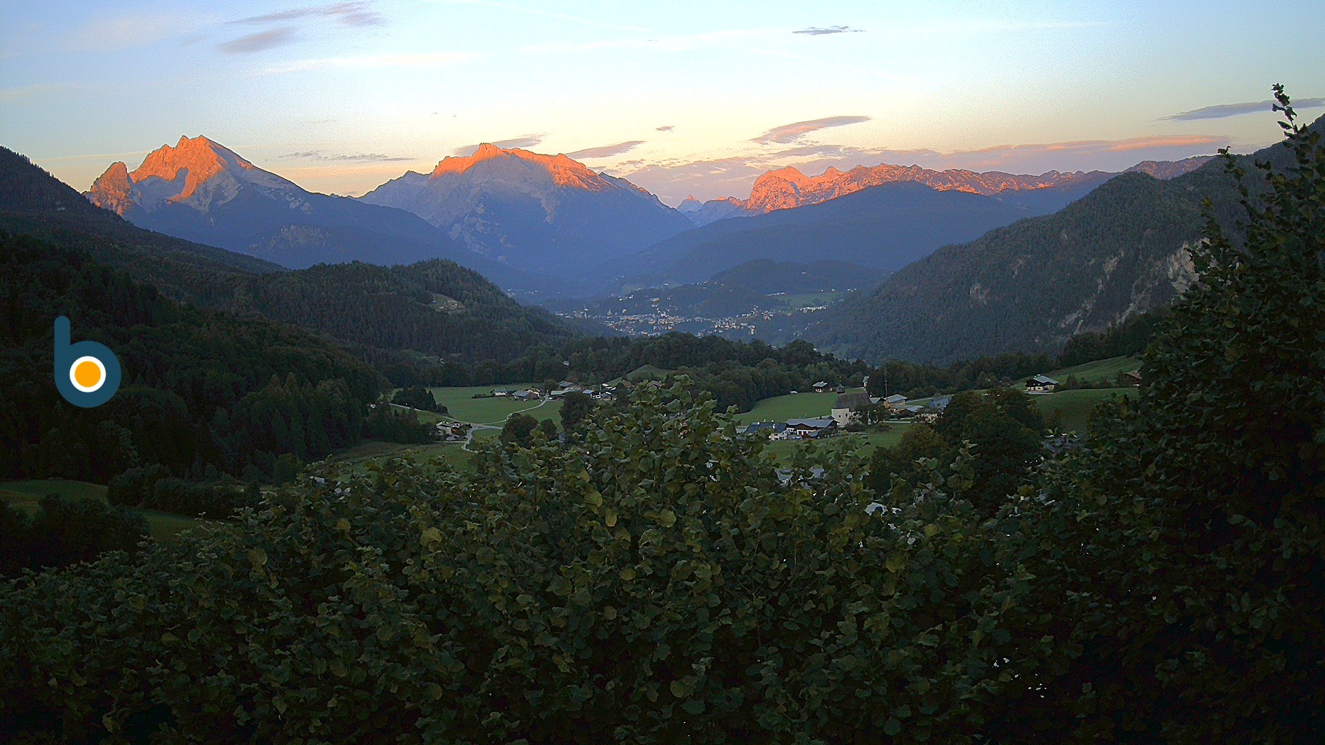 Archiv Foto Webcam Oberau: Alpinhotel Berchtesgaden