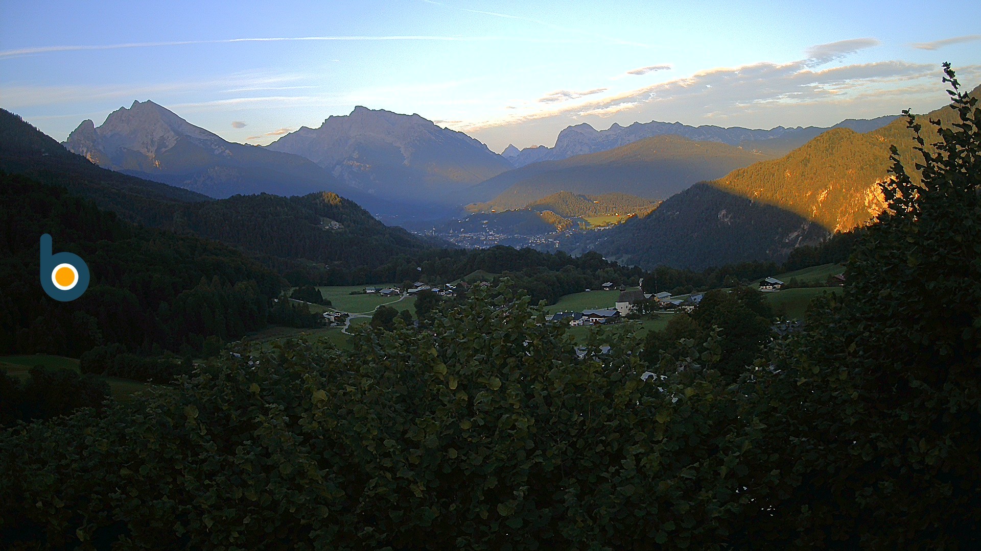 Archiv Foto Webcam Oberau: Alpinhotel Berchtesgaden