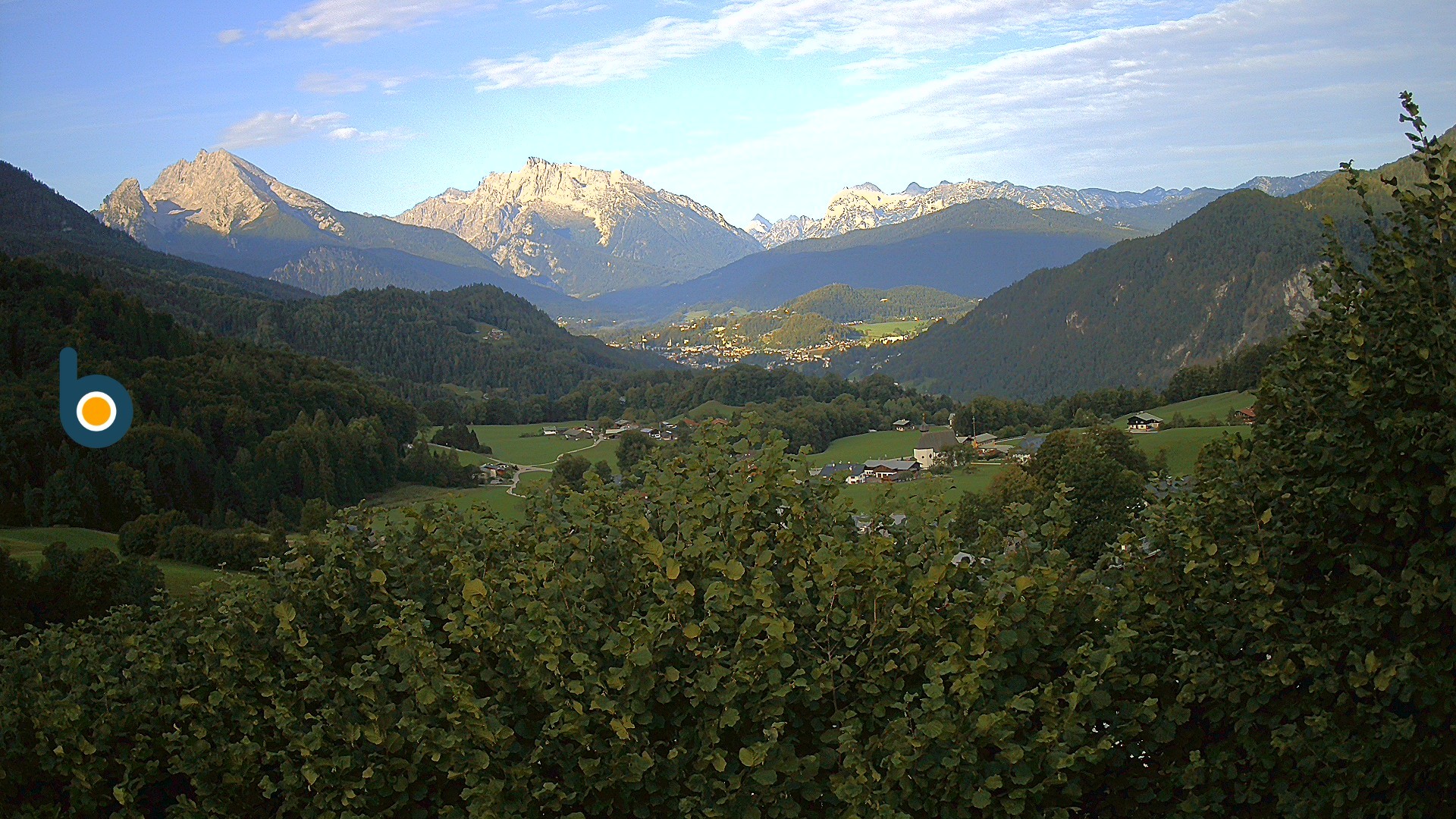 Archiv Foto Webcam Oberau: Alpinhotel Berchtesgaden