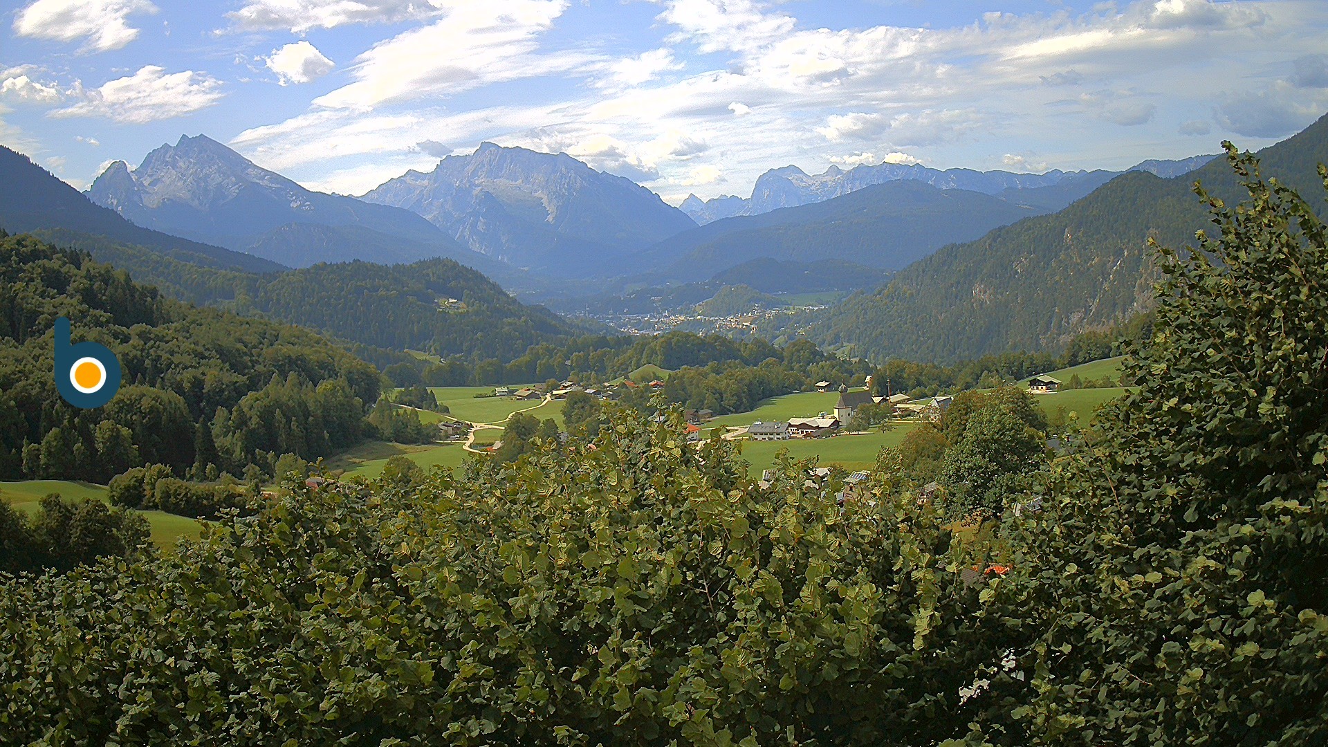 Archiv Foto Webcam Oberau: Alpinhotel Berchtesgaden