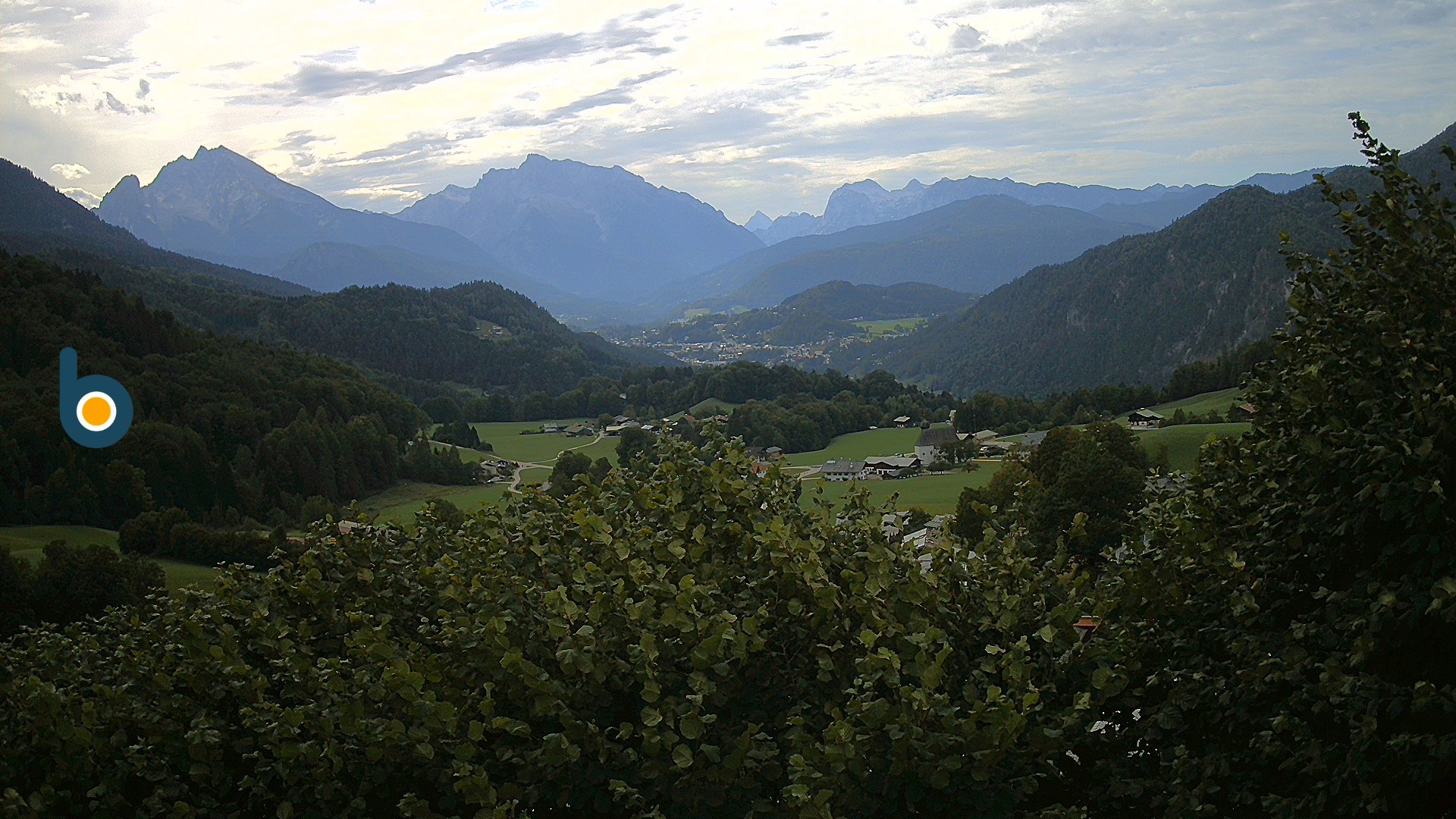 Archiv Foto Webcam Oberau: Alpinhotel Berchtesgaden
