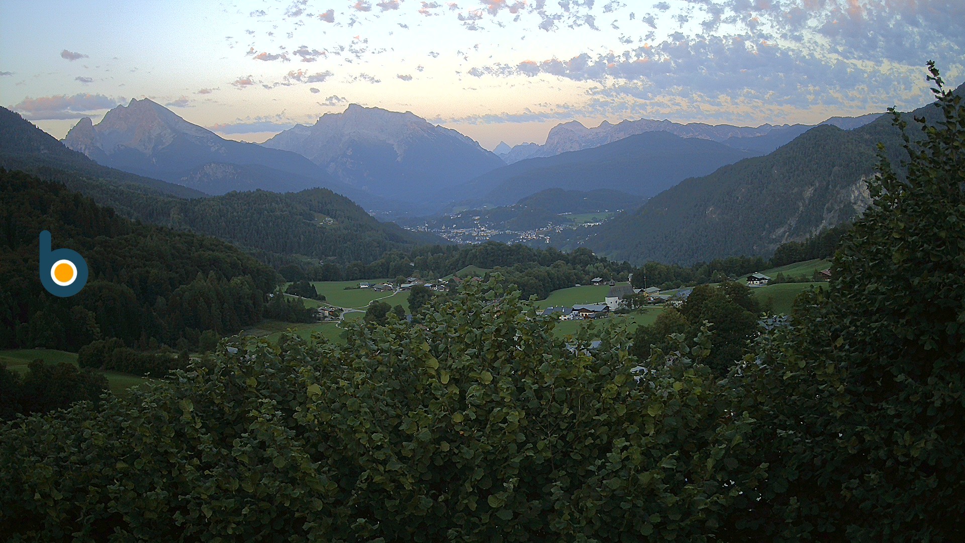Archiv Foto Webcam Oberau: Alpinhotel Berchtesgaden