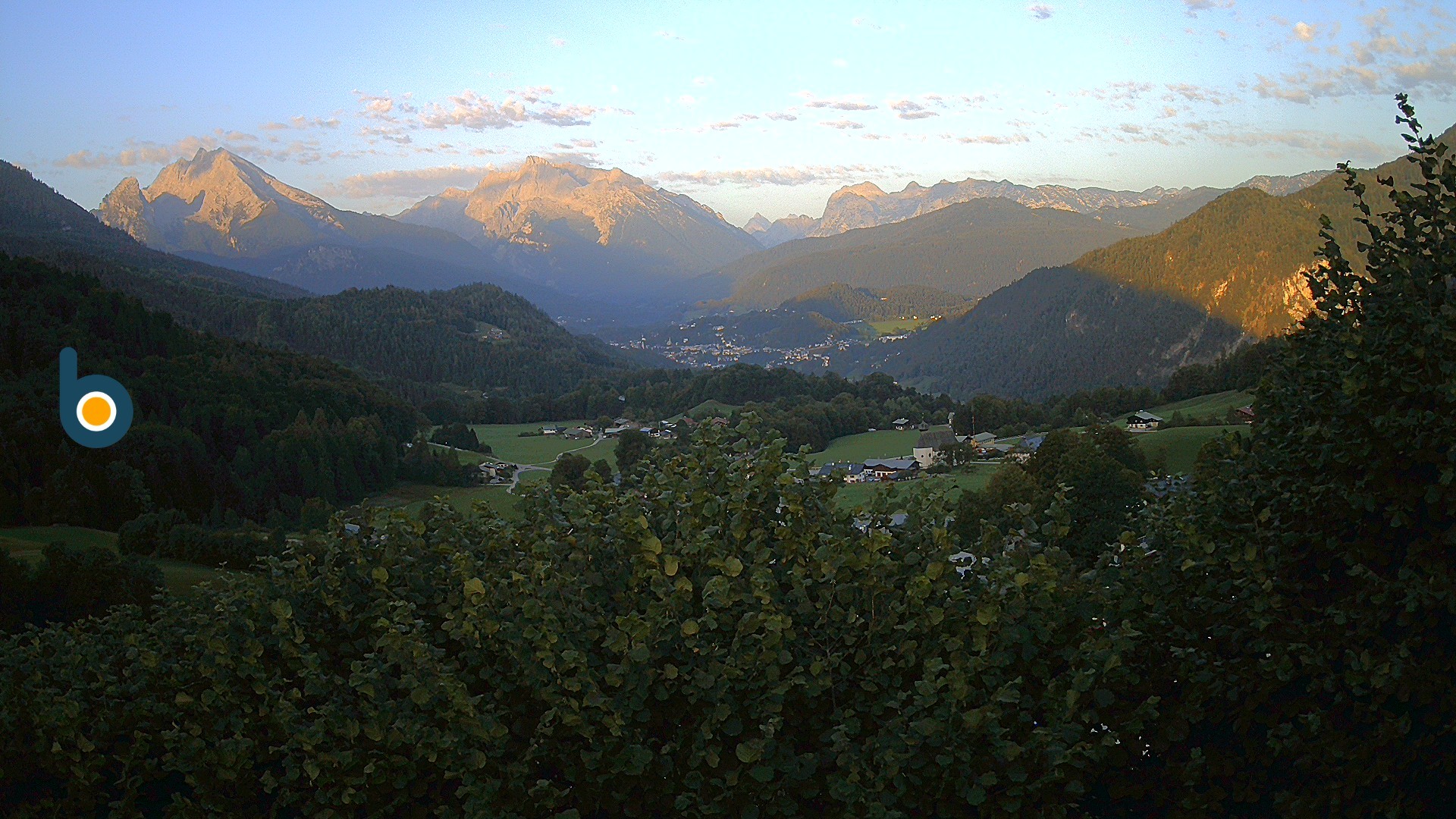 Archiv Foto Webcam Oberau: Alpinhotel Berchtesgaden