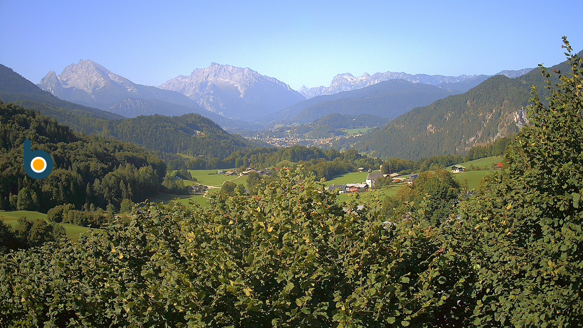 Archiv Foto Webcam Oberau: Alpinhotel Berchtesgaden