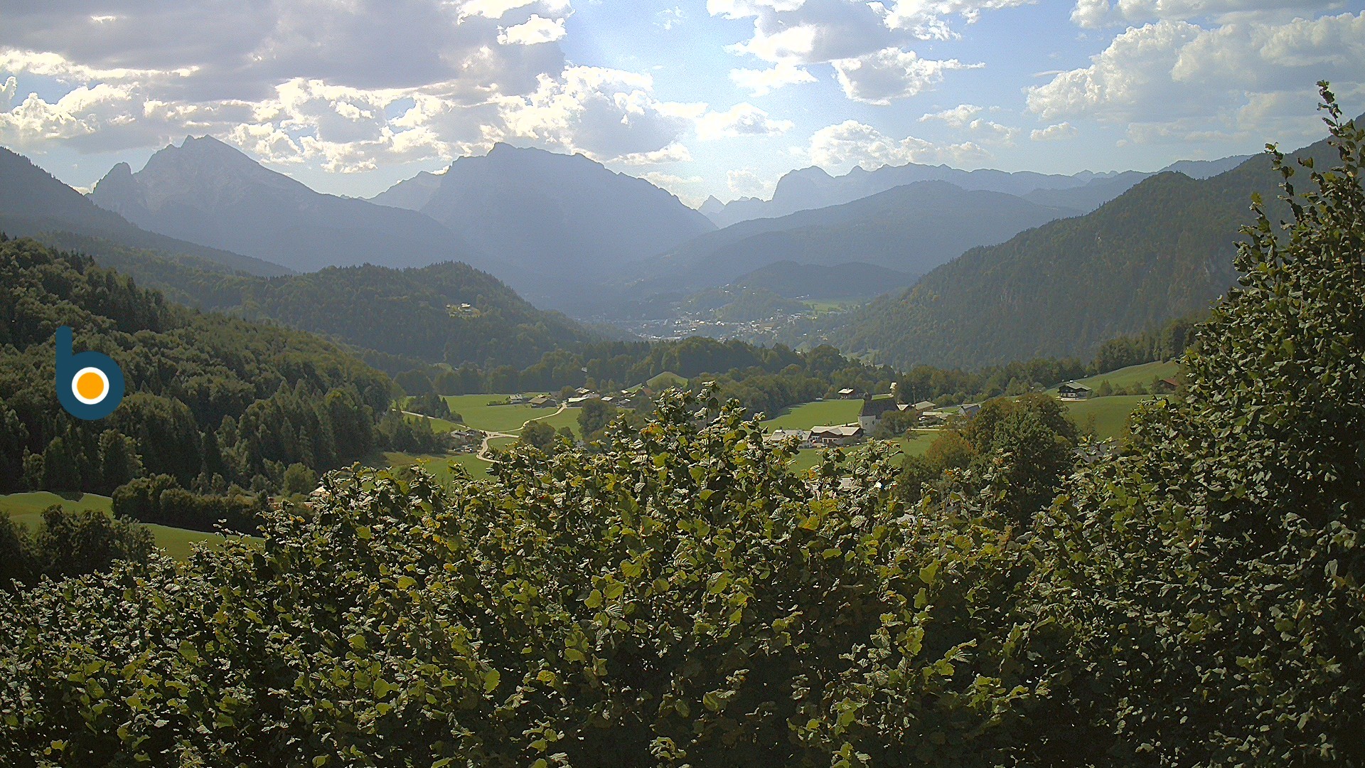 Archiv Foto Webcam Oberau: Alpinhotel Berchtesgaden