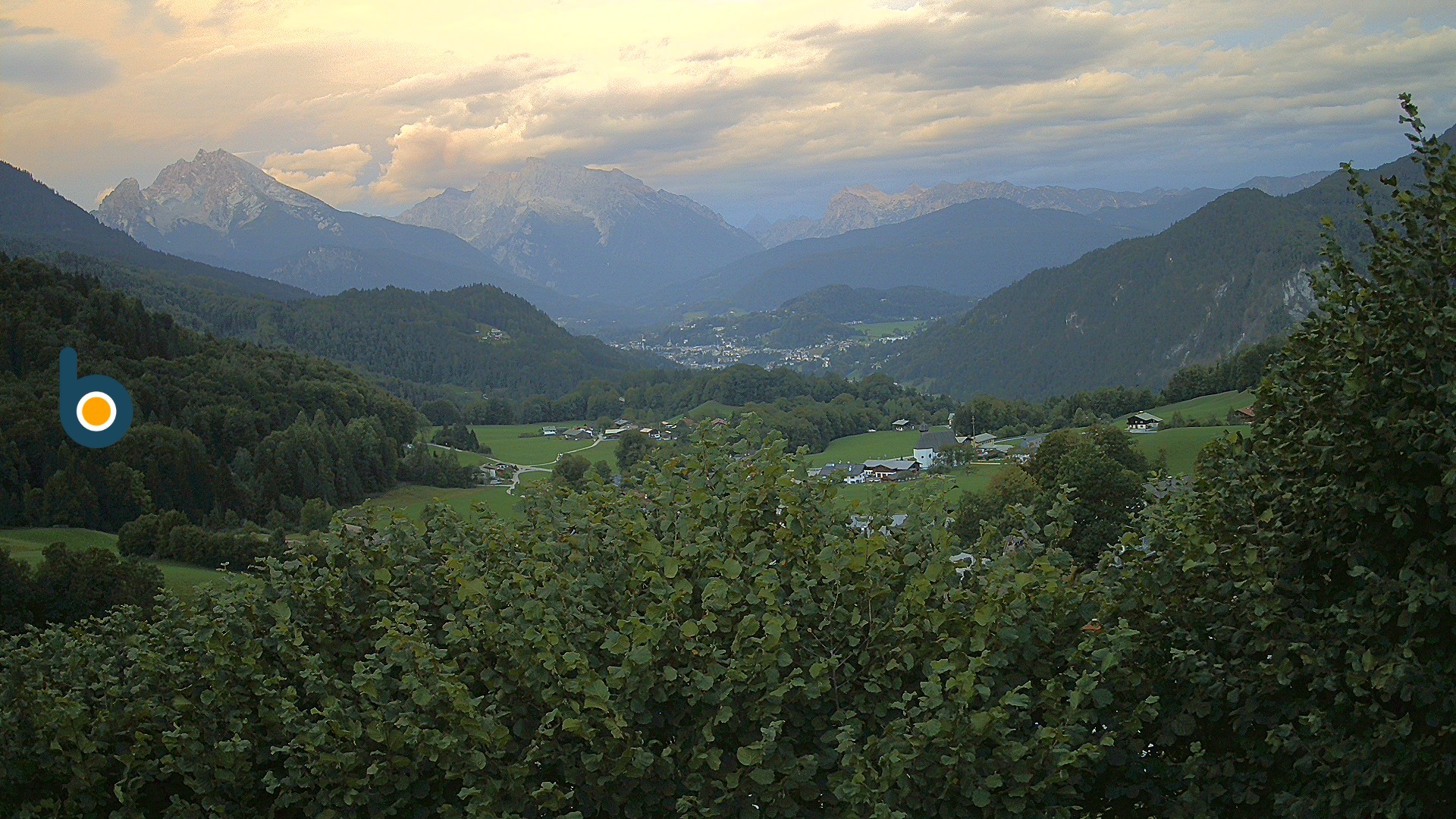 Archiv Foto Webcam Oberau: Alpinhotel Berchtesgaden