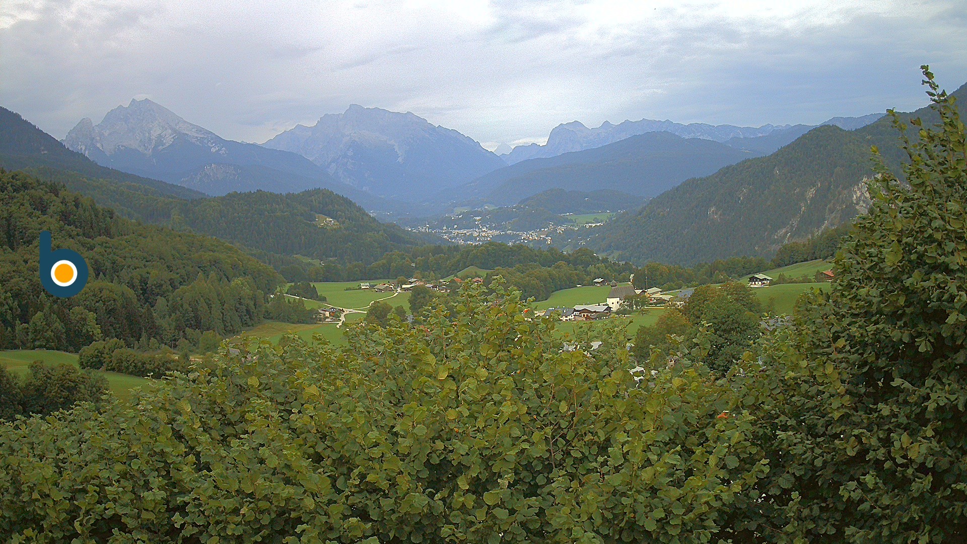 Archiv Foto Webcam Oberau: Alpinhotel Berchtesgaden