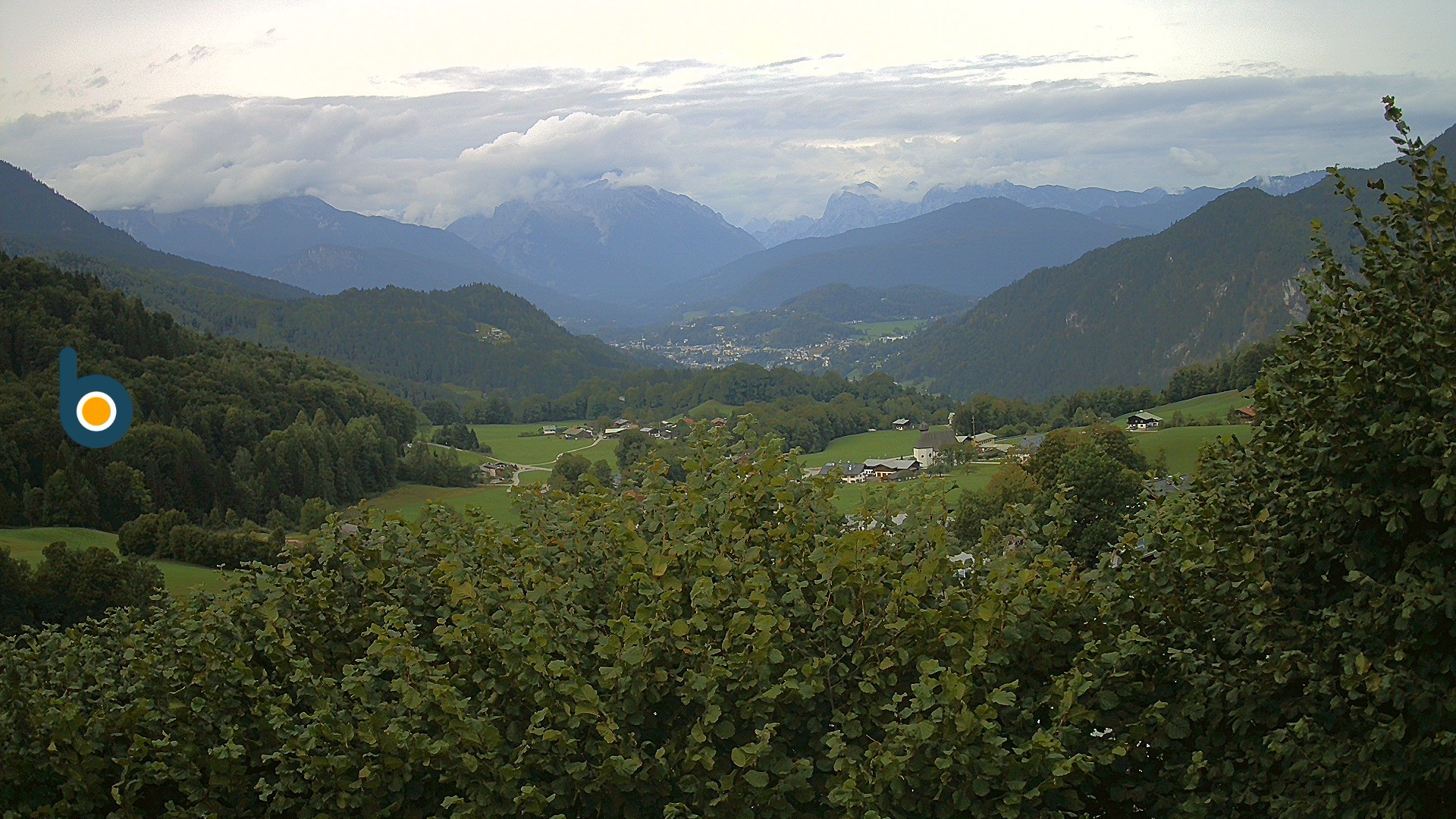 Archiv Foto Webcam Oberau: Alpinhotel Berchtesgaden
