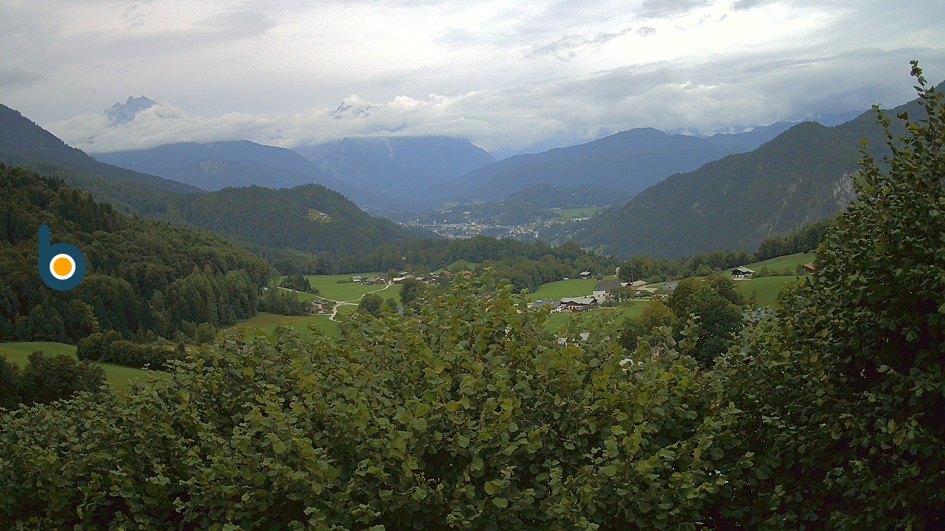 Archiv Foto Webcam Oberau: Alpinhotel Berchtesgaden