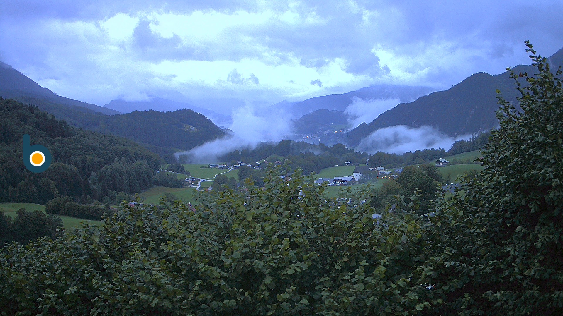 Archived image Webcam Berchtesgaden - View Oberau