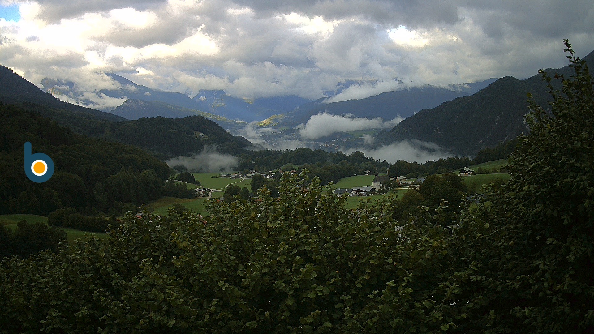 Archived image Webcam Berchtesgaden - View Oberau