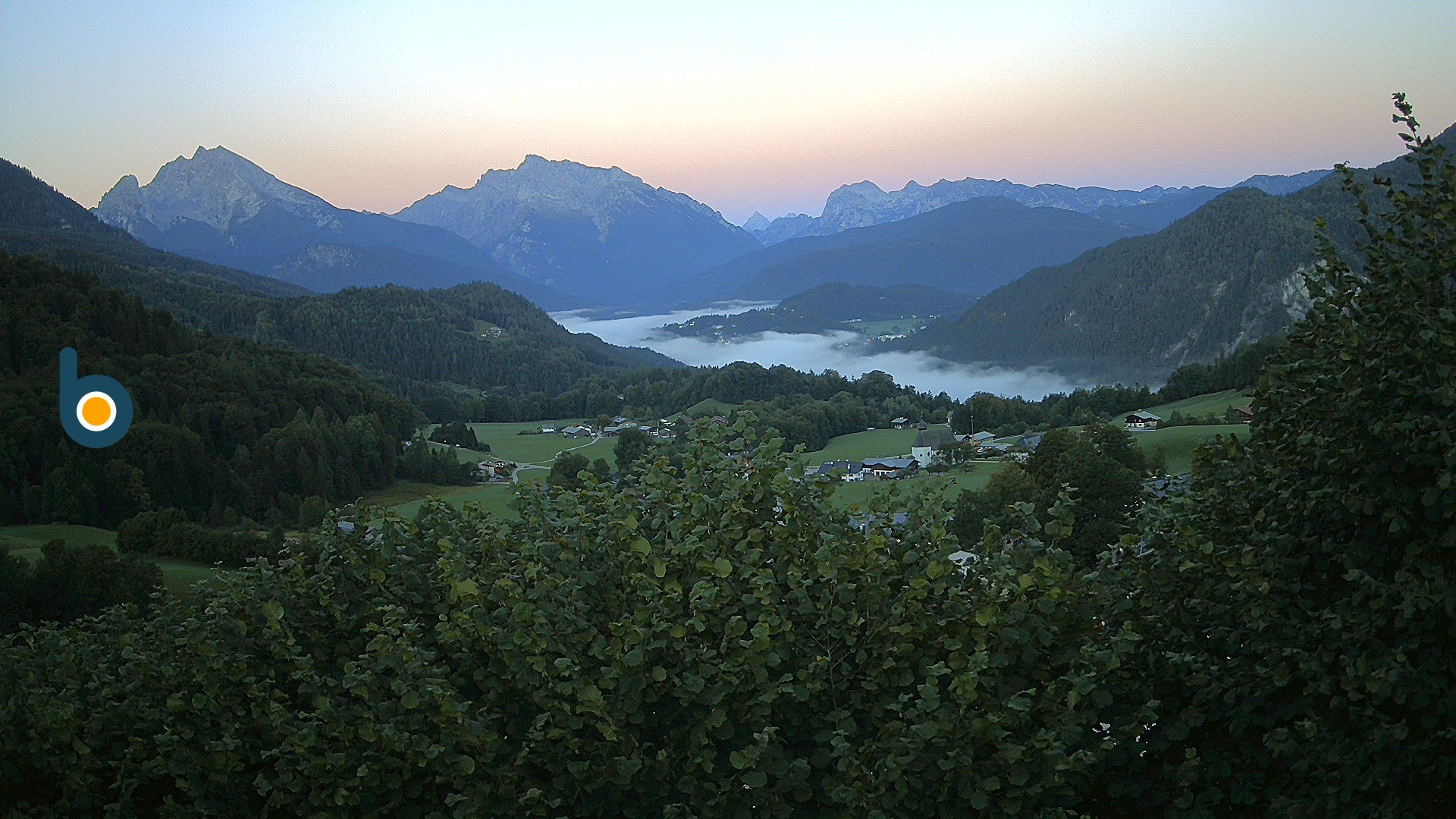 Archiv Foto Webcam Oberau: Alpinhotel Berchtesgaden