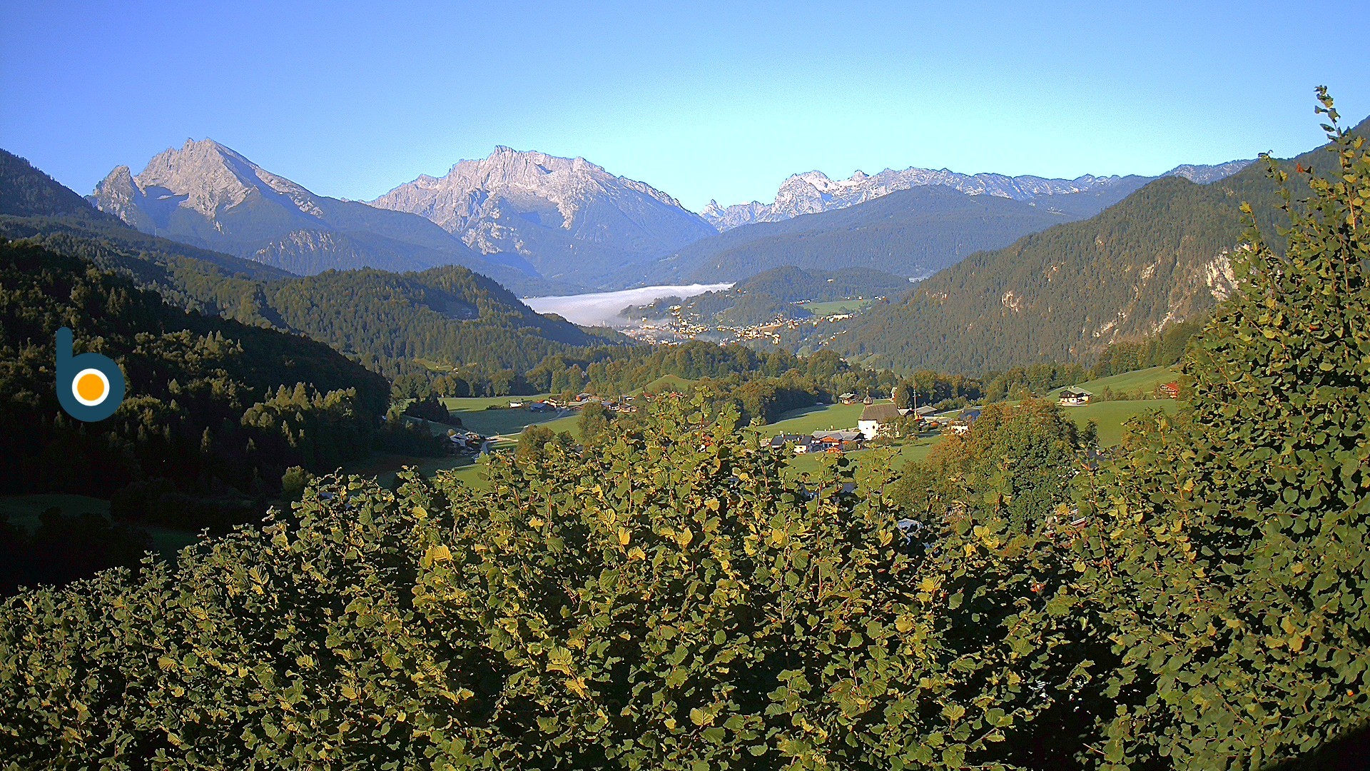 Archiv Foto Webcam Oberau: Alpinhotel Berchtesgaden