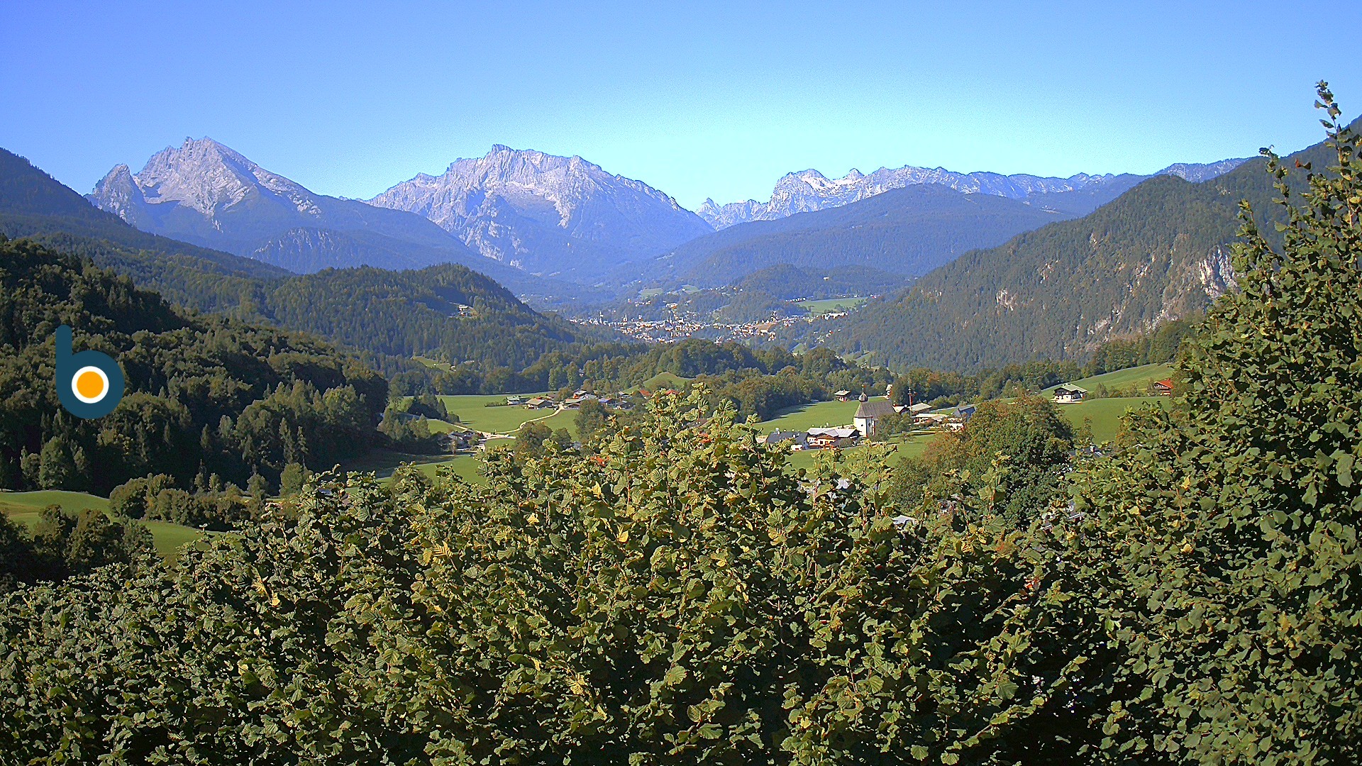 Archiv Foto Webcam Oberau: Alpinhotel Berchtesgaden
