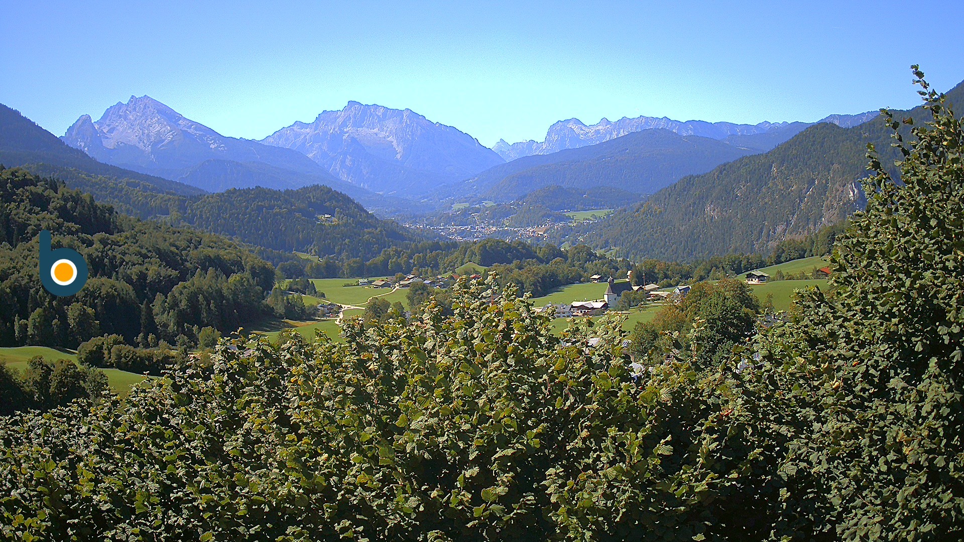 Archiv Foto Webcam Oberau: Alpinhotel Berchtesgaden