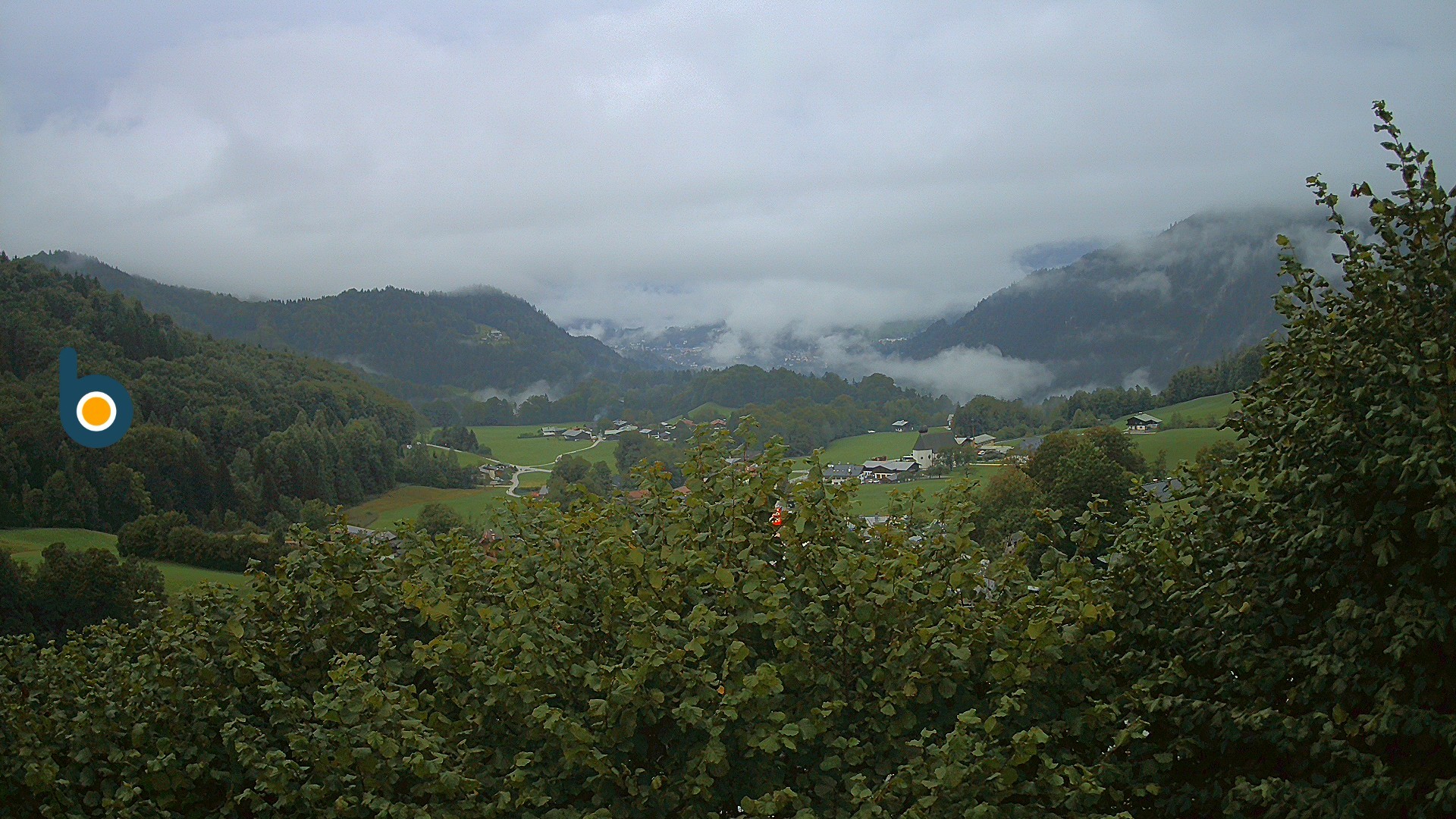 Archived image Webcam Berchtesgaden - View Oberau