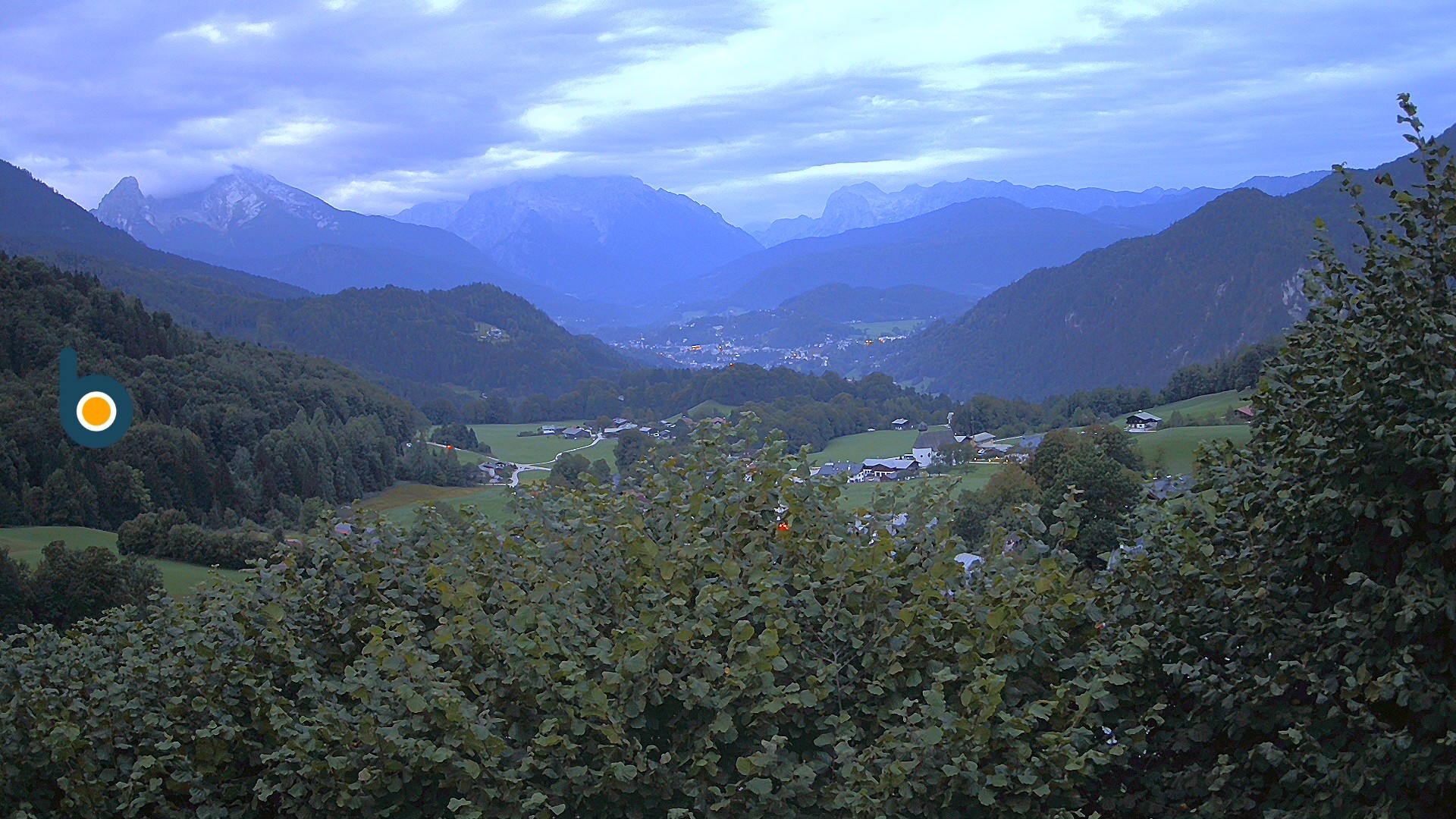 Archiv Foto Webcam Oberau: Alpinhotel Berchtesgaden