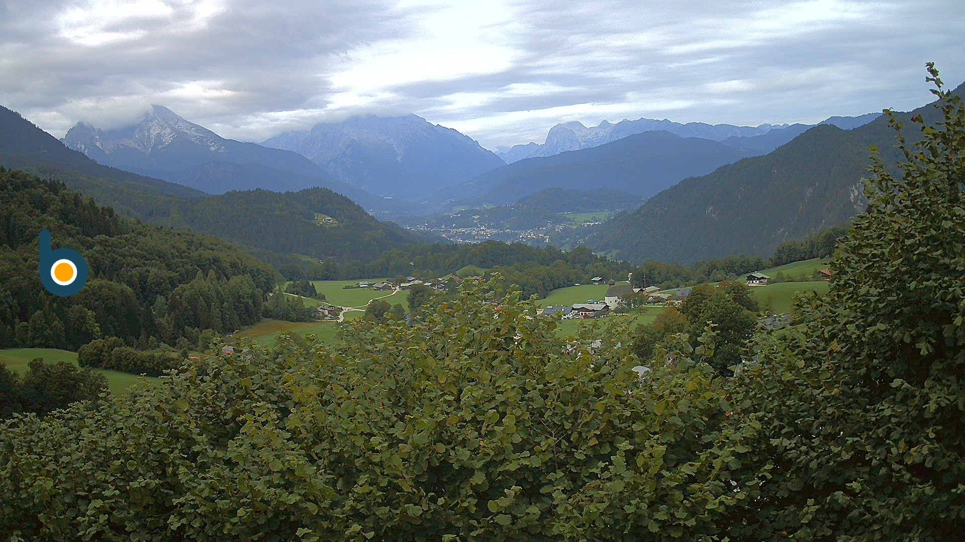 Archiv Foto Webcam Oberau: Alpinhotel Berchtesgaden