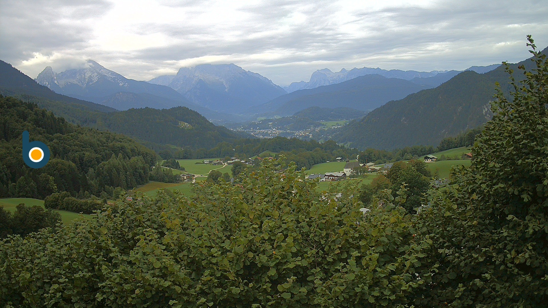 Archiv Foto Webcam Oberau: Alpinhotel Berchtesgaden