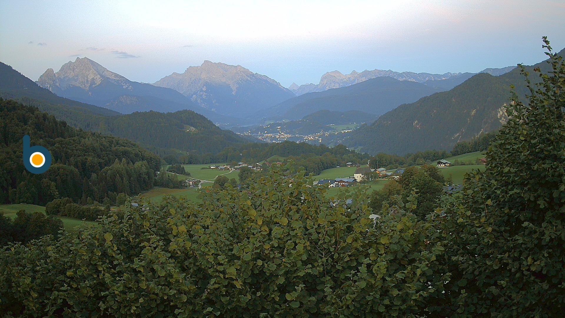 Archiv Foto Webcam Oberau: Alpinhotel Berchtesgaden