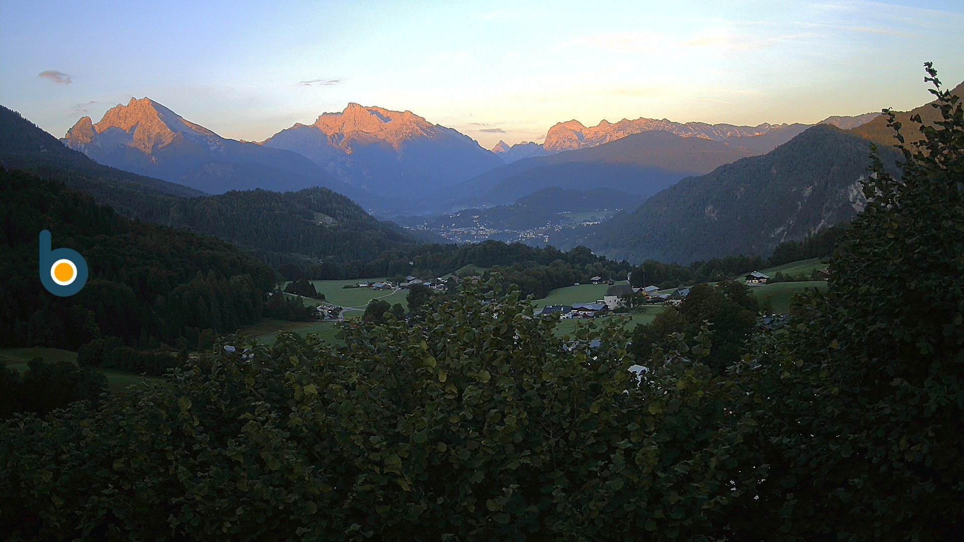 Archiv Foto Webcam Oberau: Alpinhotel Berchtesgaden