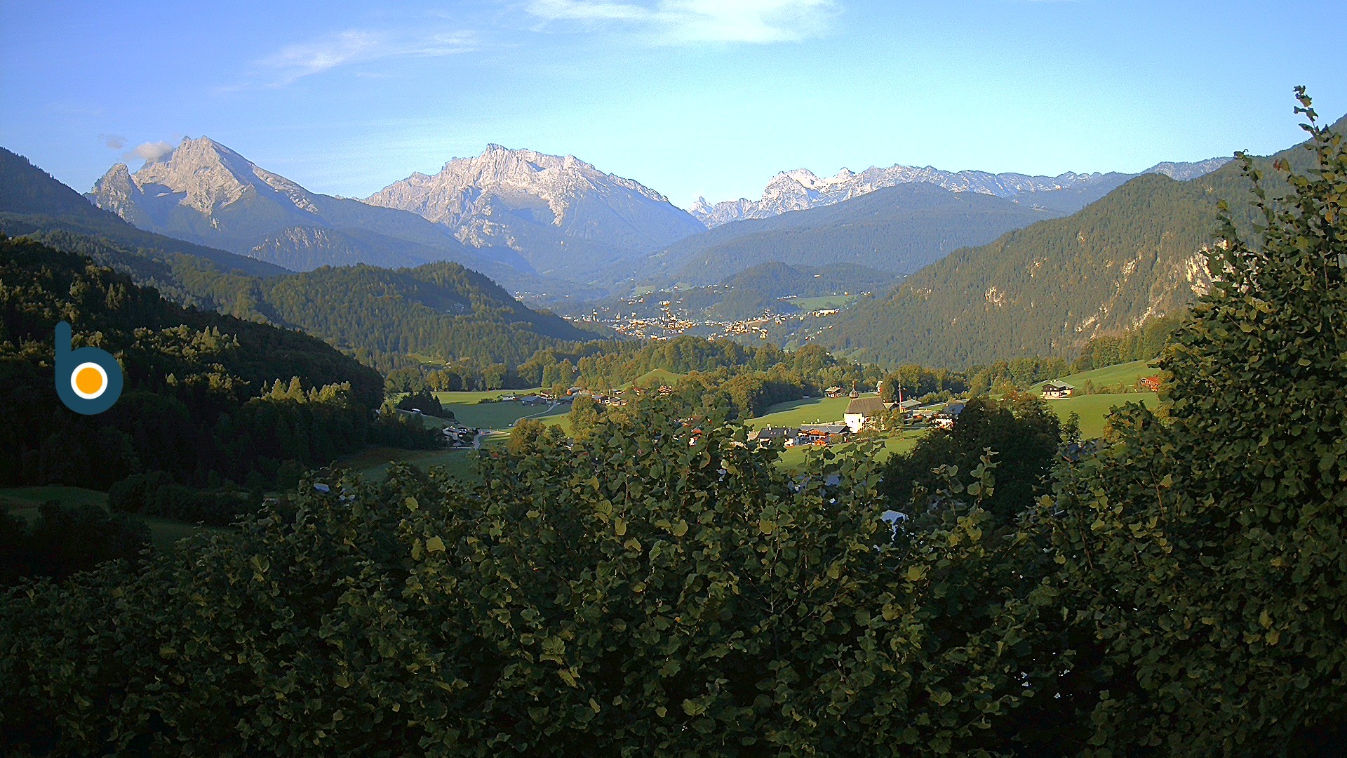 Archiv Foto Webcam Oberau: Alpinhotel Berchtesgaden