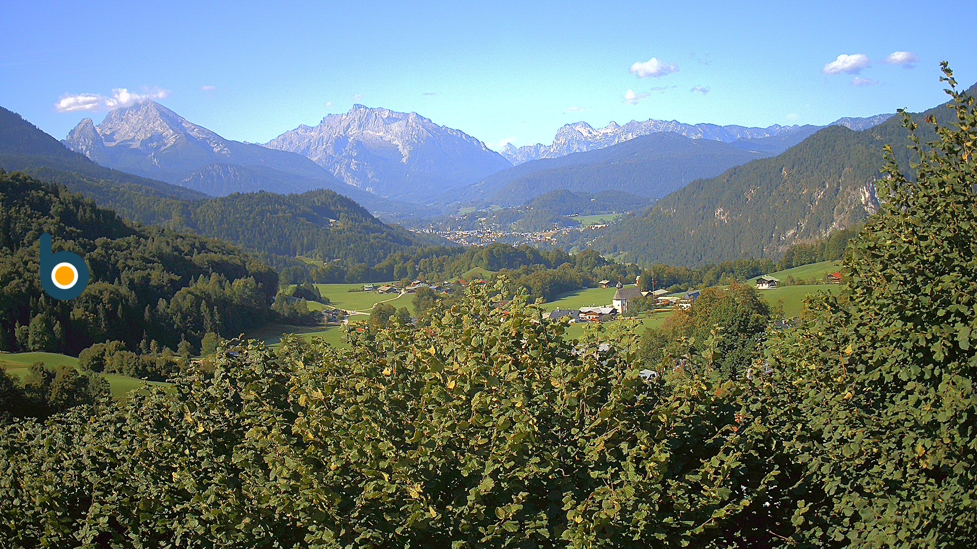 Archiv Foto Webcam Oberau: Alpinhotel Berchtesgaden