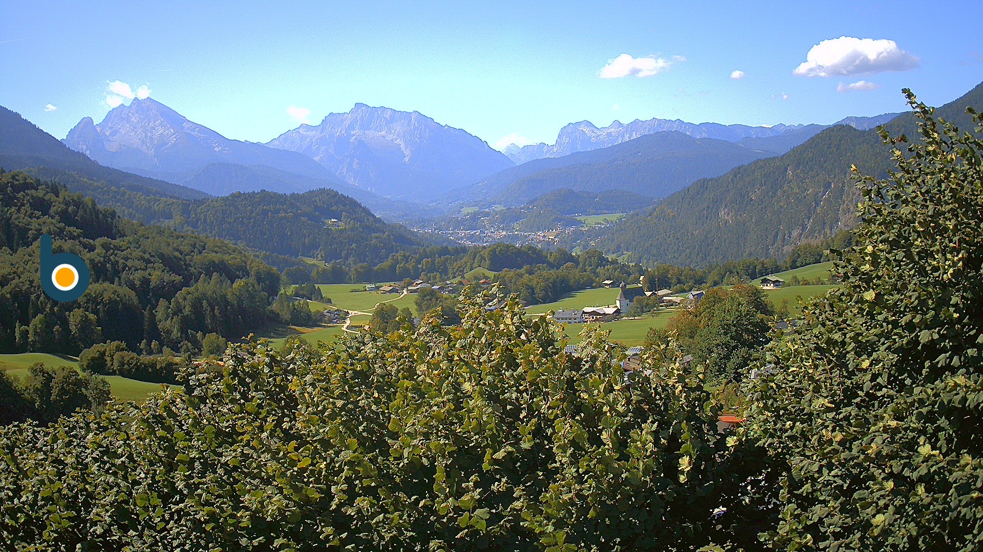 Archiv Foto Webcam Oberau: Alpinhotel Berchtesgaden