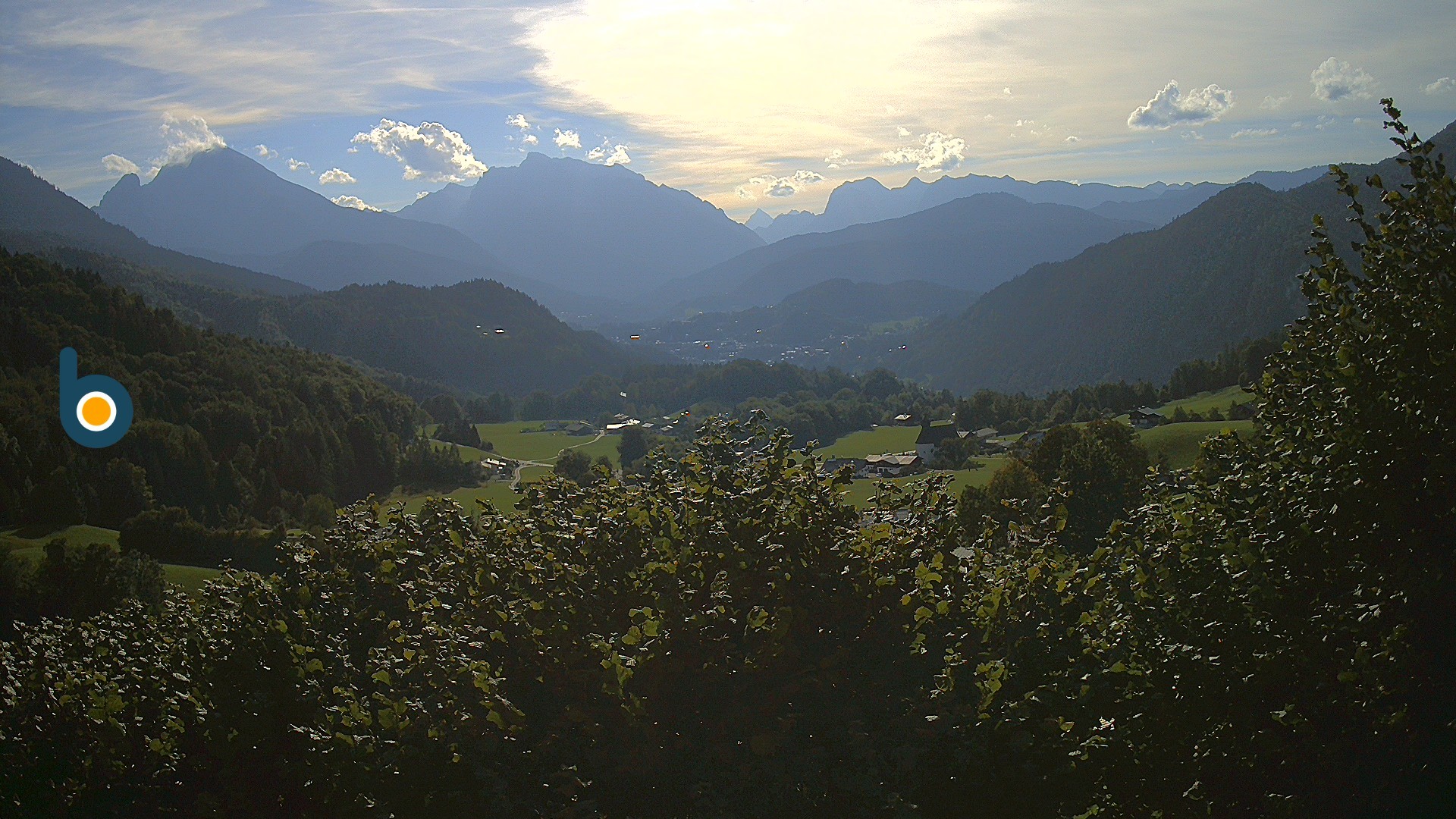 Archiv Foto Webcam Oberau: Alpinhotel Berchtesgaden
