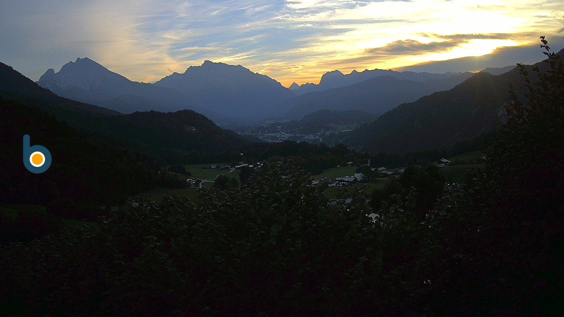 Archiv Foto Webcam Oberau: Alpinhotel Berchtesgaden