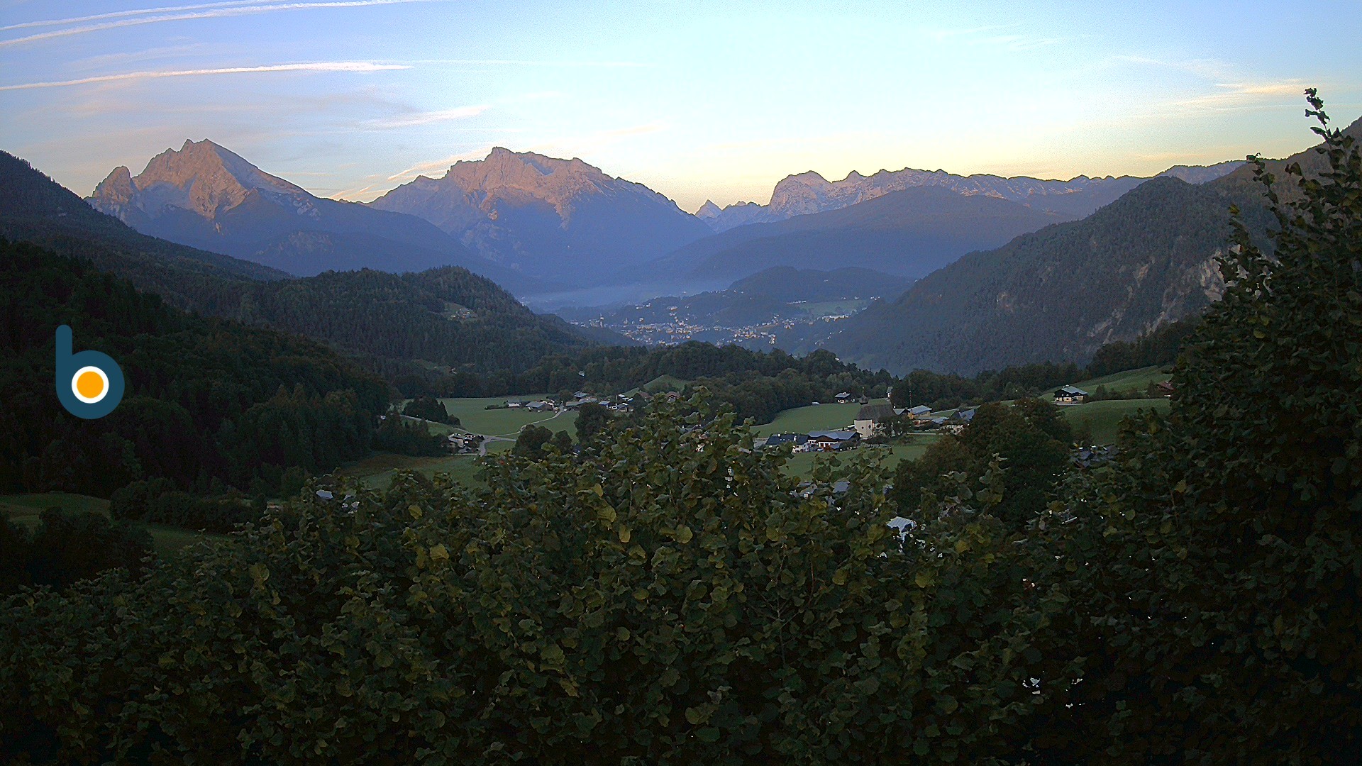 Archiv Foto Webcam Oberau: Alpinhotel Berchtesgaden