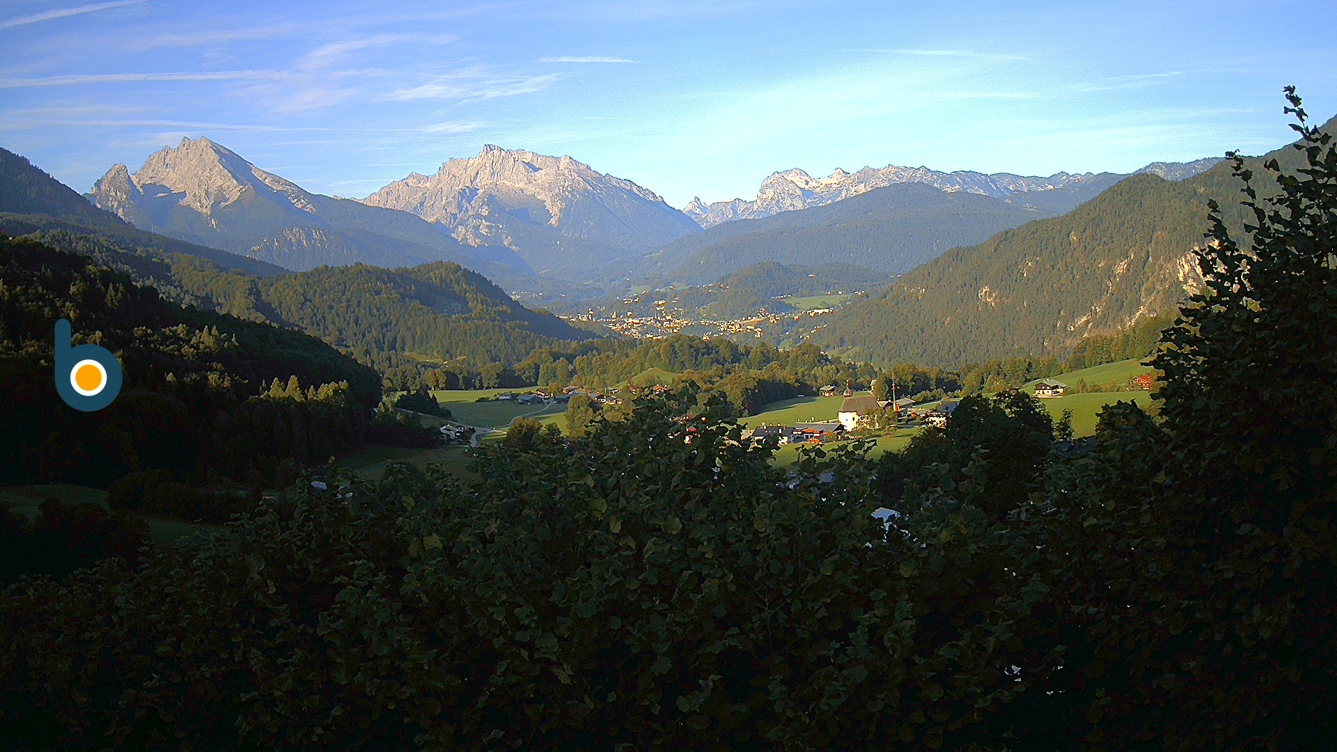 Archiv Foto Webcam Oberau: Alpinhotel Berchtesgaden