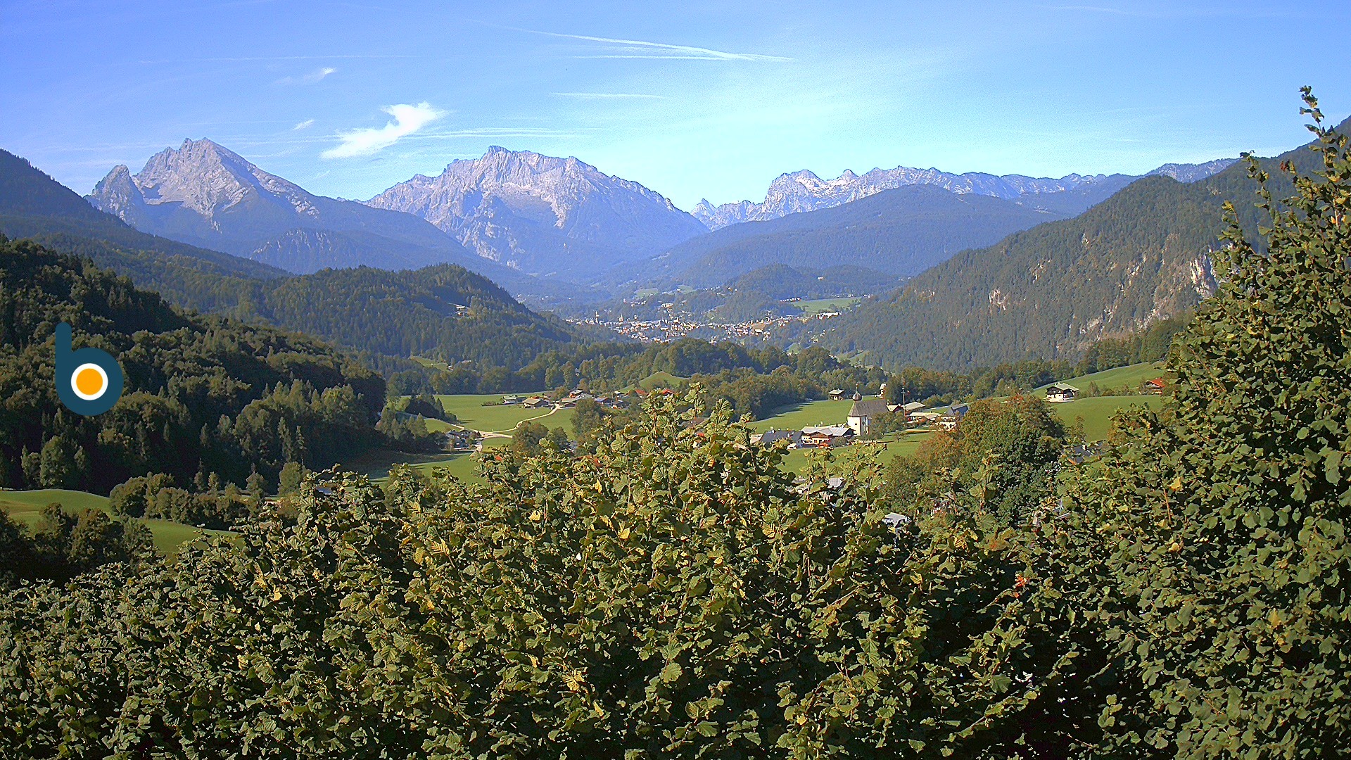 Archiv Foto Webcam Oberau: Alpinhotel Berchtesgaden
