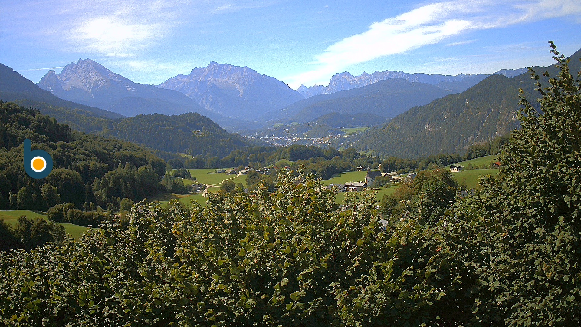 Archiv Foto Webcam Oberau: Alpinhotel Berchtesgaden
