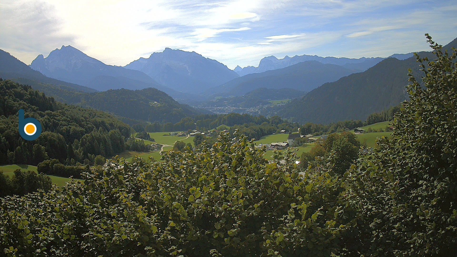 Archiv Foto Webcam Oberau: Alpinhotel Berchtesgaden