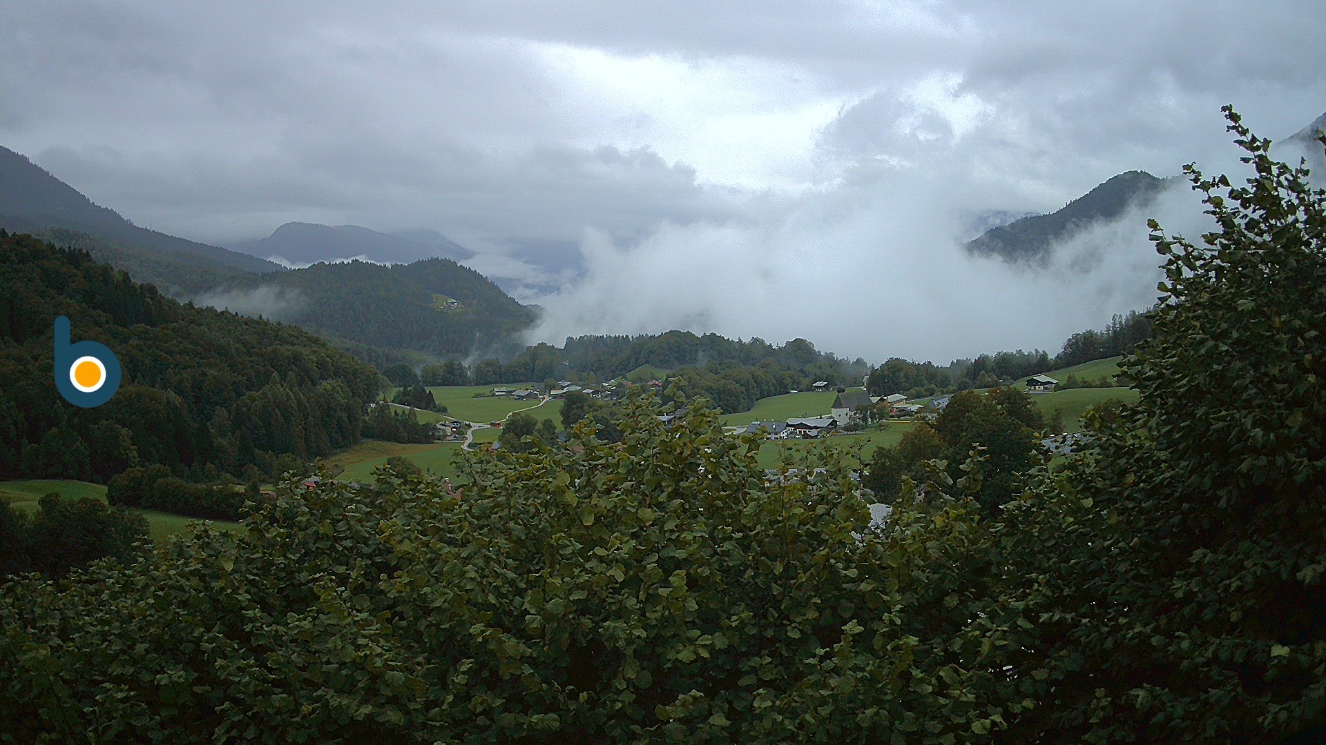 Archived image Webcam Berchtesgaden - View Oberau