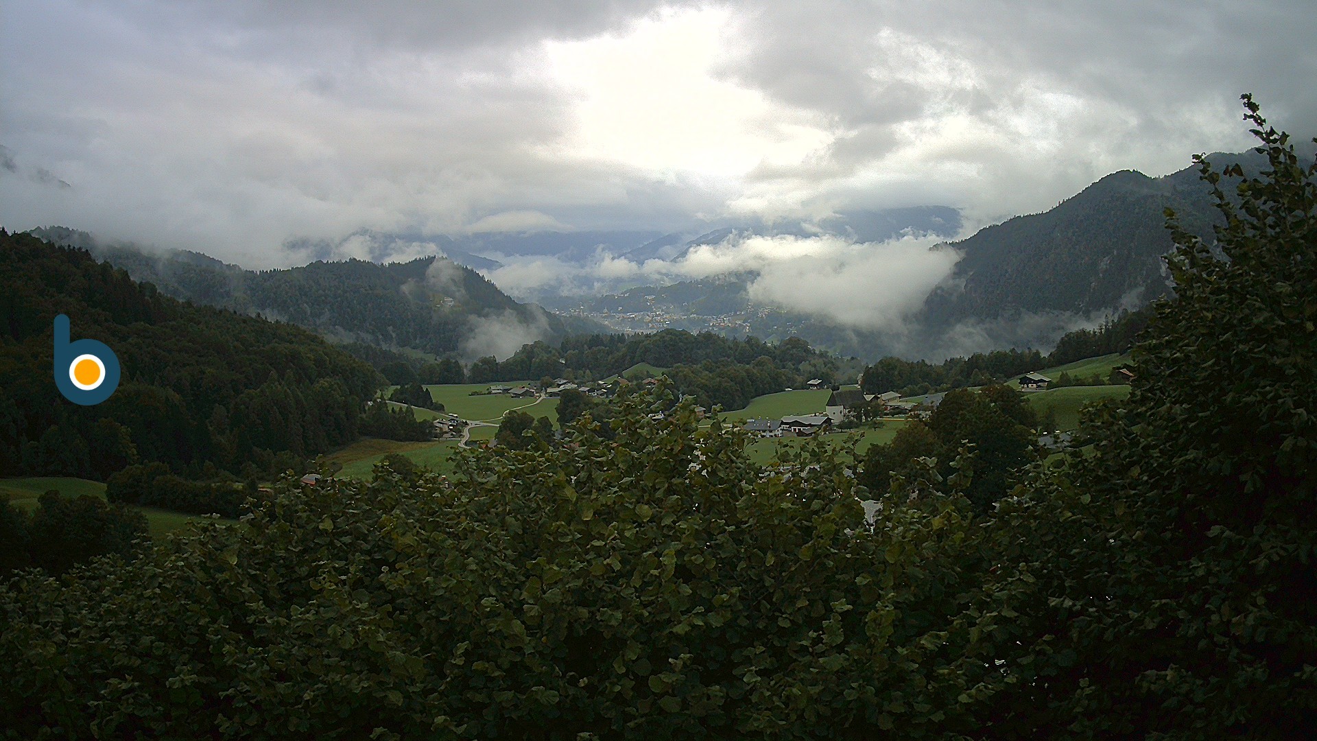 Archived image Webcam Berchtesgaden - View Oberau