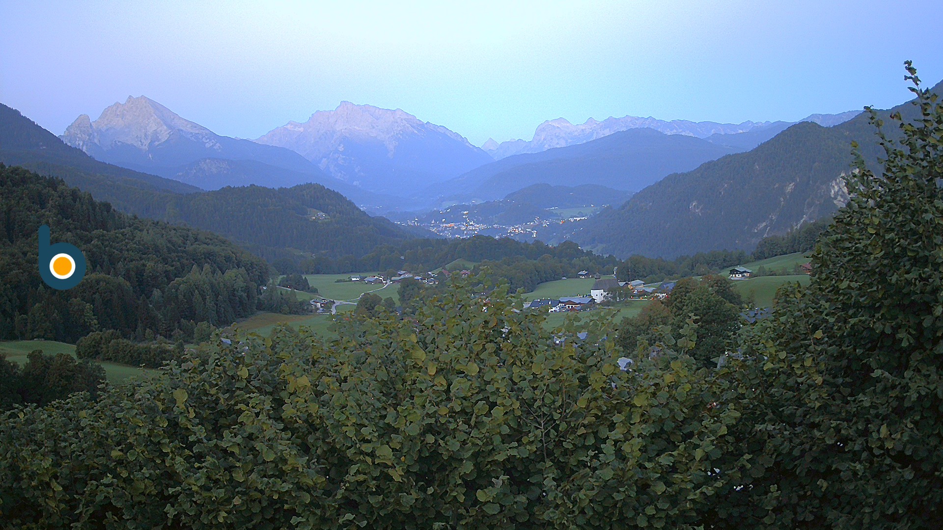 Archiv Foto Webcam Oberau: Alpinhotel Berchtesgaden