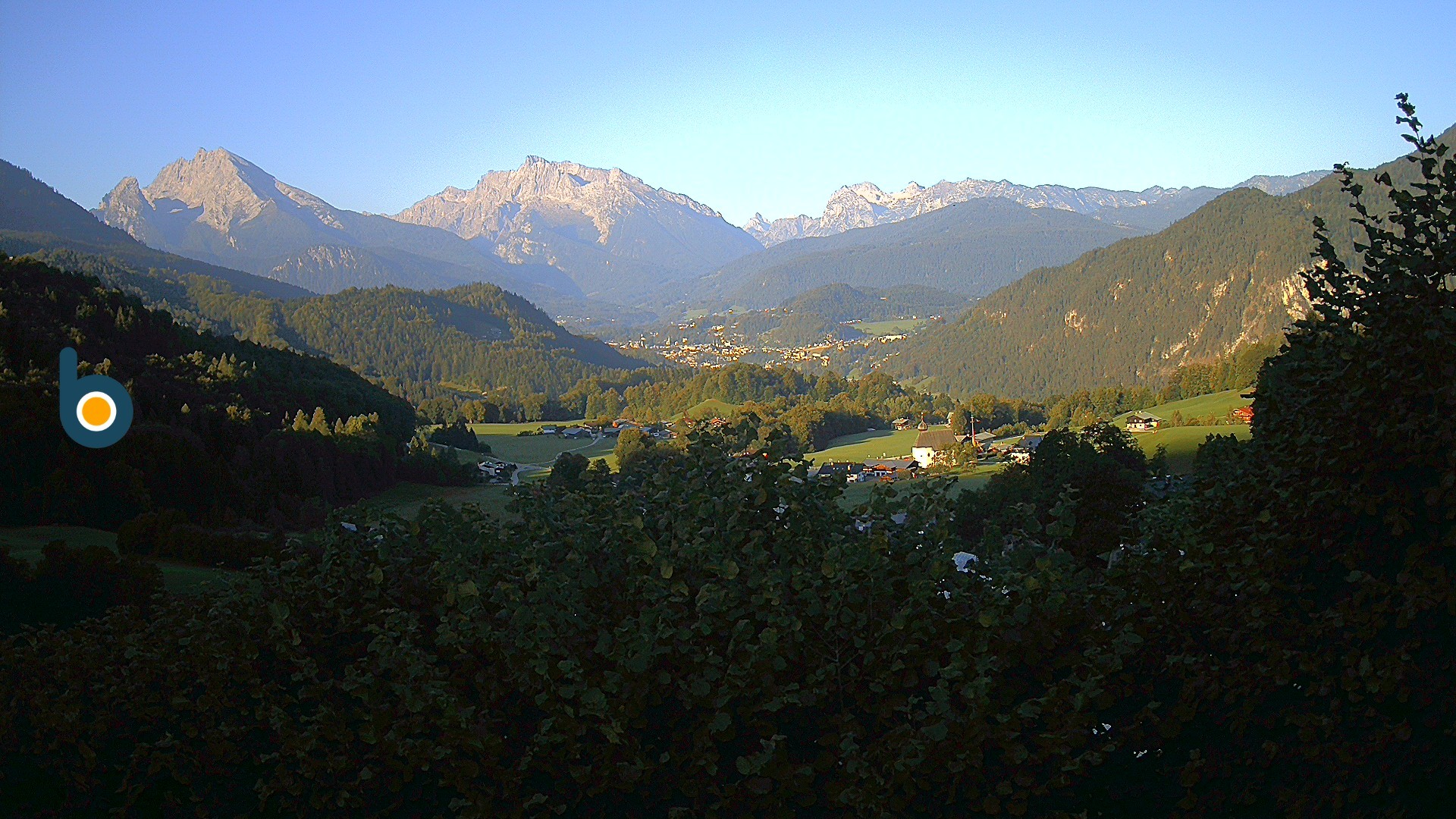 Archiv Foto Webcam Oberau: Alpinhotel Berchtesgaden