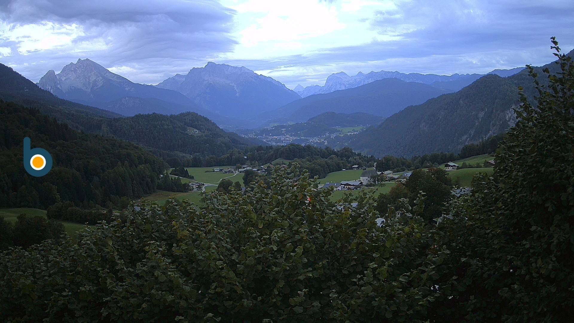 Archiv Foto Webcam Oberau: Alpinhotel Berchtesgaden
